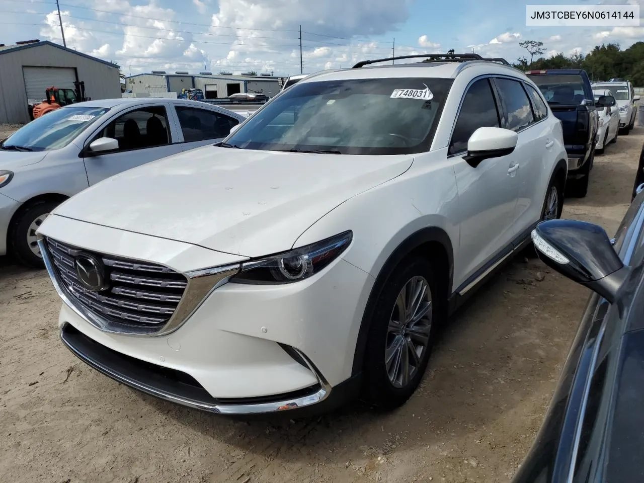 2022 Mazda Cx-9 Signature VIN: JM3TCBEY6N0614144 Lot: 74803114