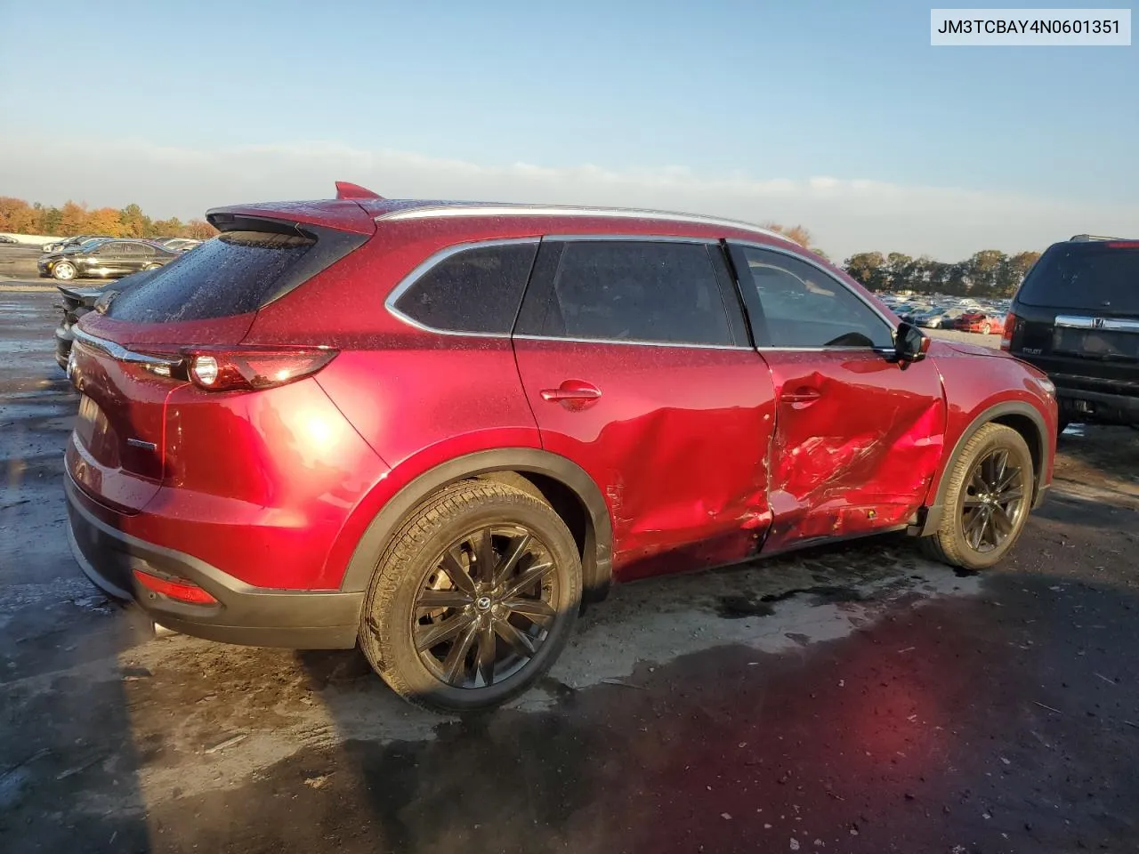 2022 Mazda Cx-9 Touring Plus VIN: JM3TCBAY4N0601351 Lot: 77813264