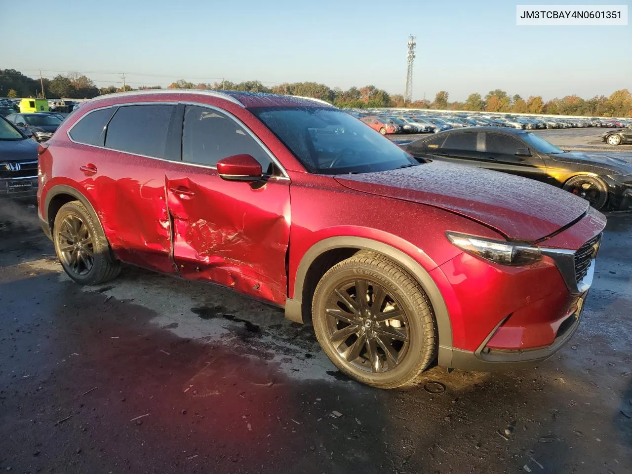 2022 Mazda Cx-9 Touring Plus VIN: JM3TCBAY4N0601351 Lot: 77813264