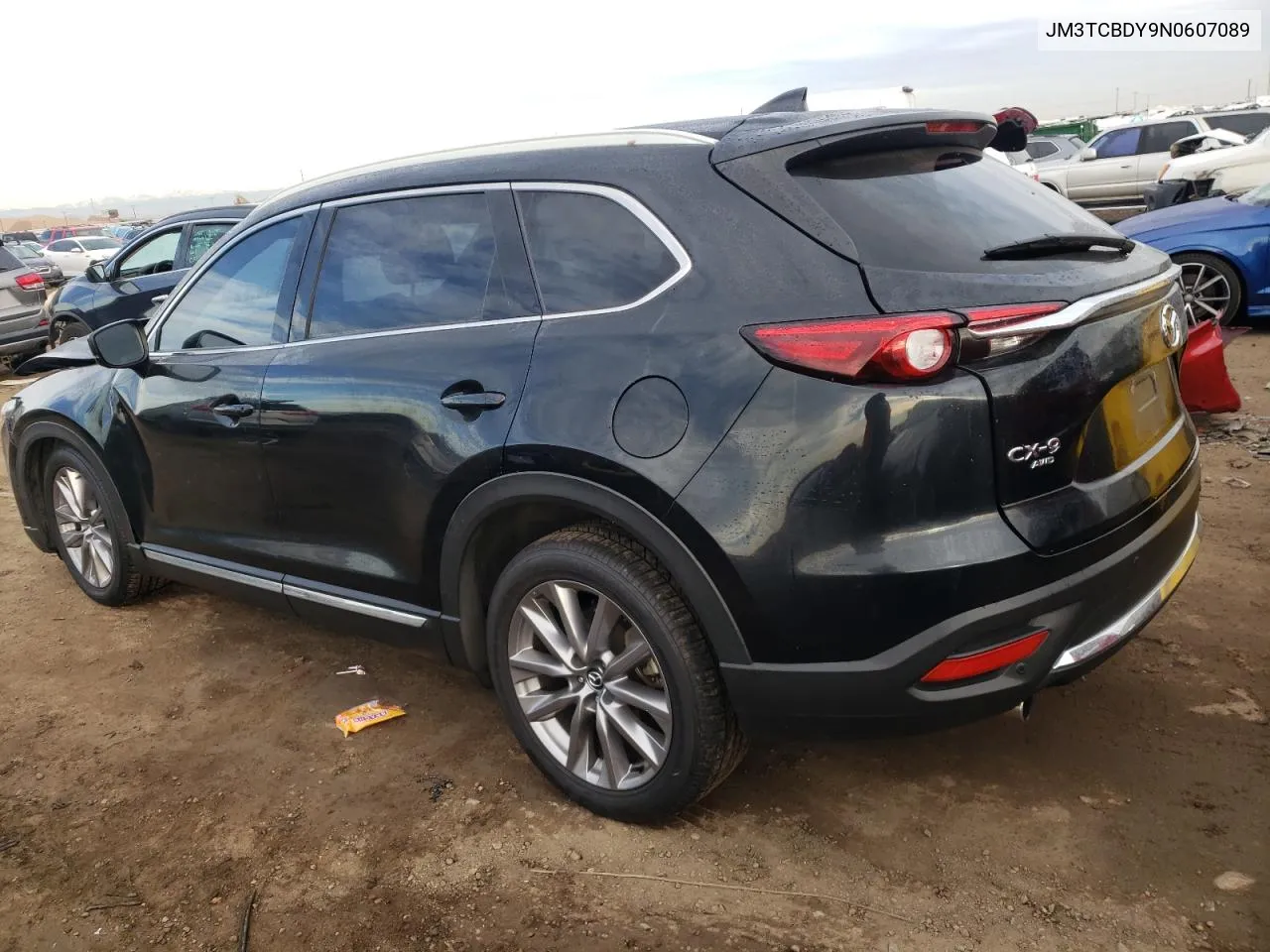 2022 Mazda Cx-9 Grand Touring VIN: JM3TCBDY9N0607089 Lot: 80693464