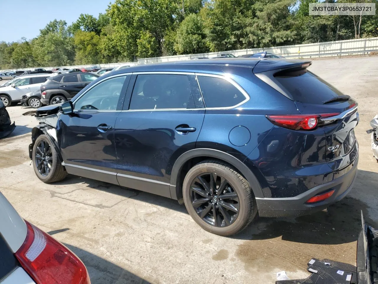 2023 Mazda Cx-9 Touring Plus VIN: JM3TCBAY3P0653721 Lot: 69973334