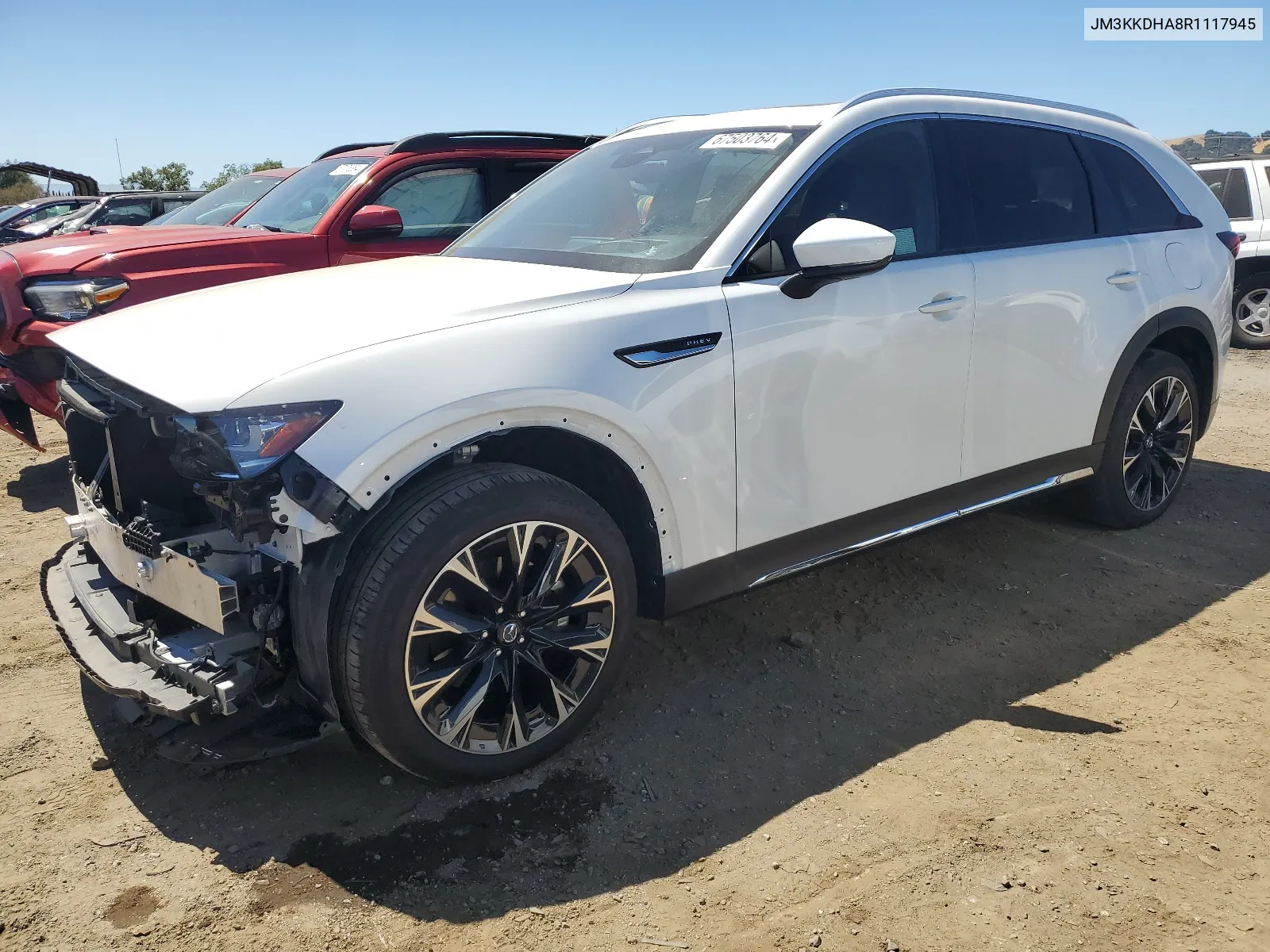 2024 Mazda Cx-90 Premium VIN: JM3KKDHA8R1117945 Lot: 67503764