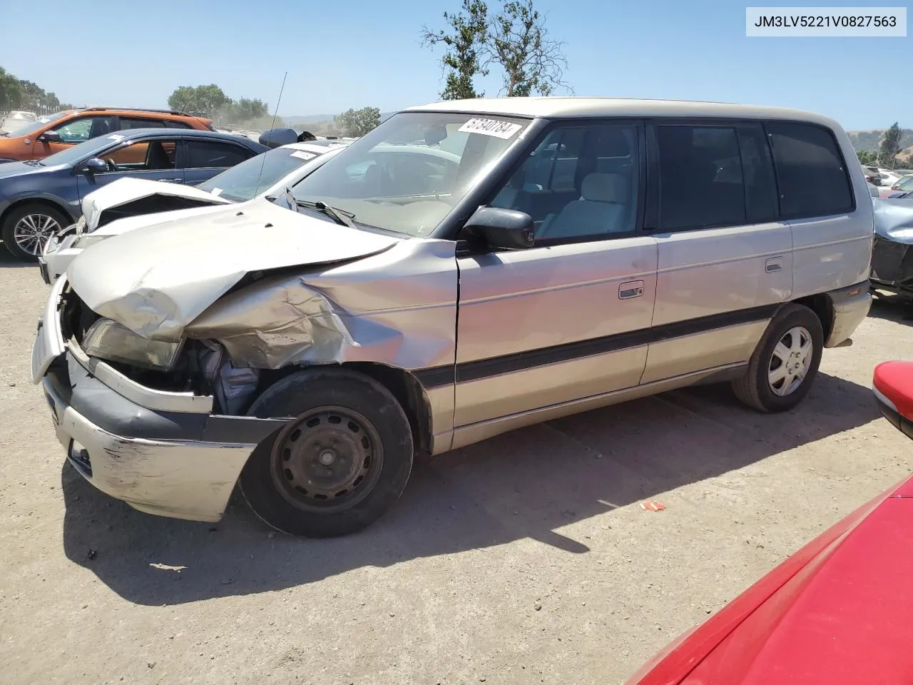 1997 Mazda Mpv Wagon VIN: JM3LV5221V0827563 Lot: 57340784