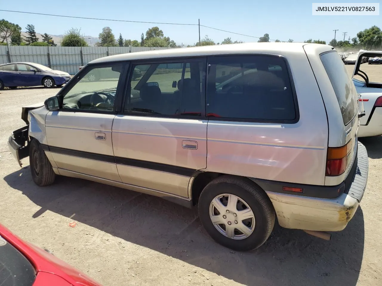 1997 Mazda Mpv Wagon VIN: JM3LV5221V0827563 Lot: 57340784