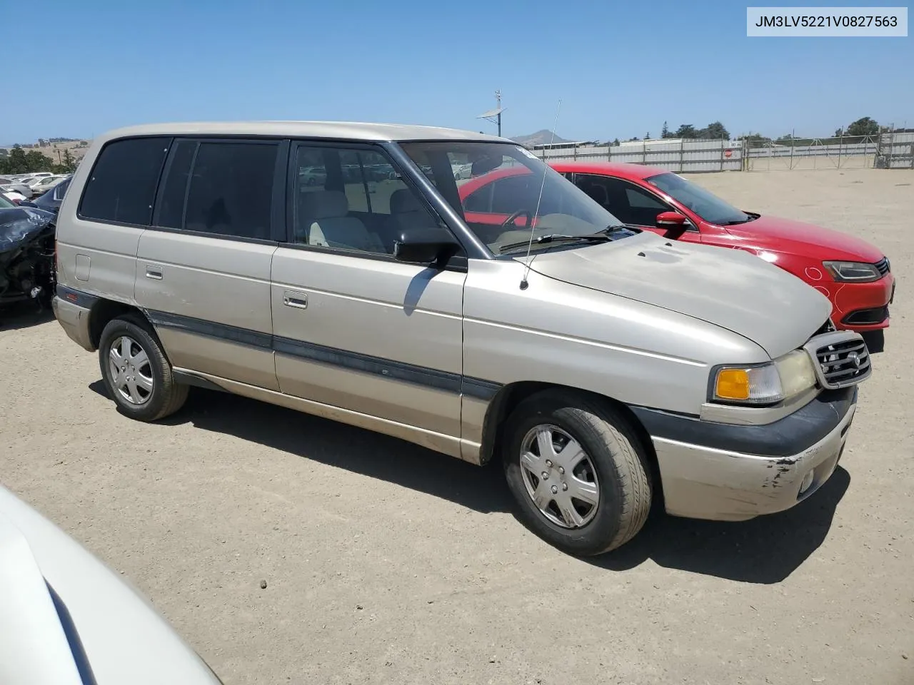 1997 Mazda Mpv Wagon VIN: JM3LV5221V0827563 Lot: 57340784