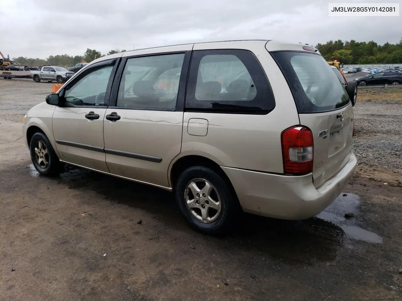 2000 Mazda Mpv Wagon VIN: JM3LW28G5Y0142081 Lot: 72956824