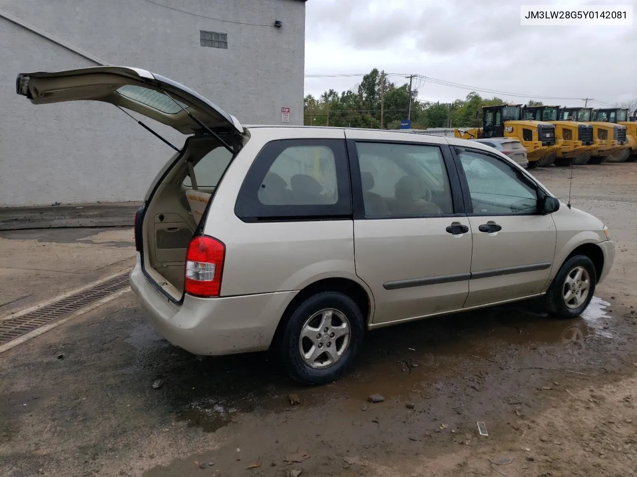 2000 Mazda Mpv Wagon VIN: JM3LW28G5Y0142081 Lot: 72956824