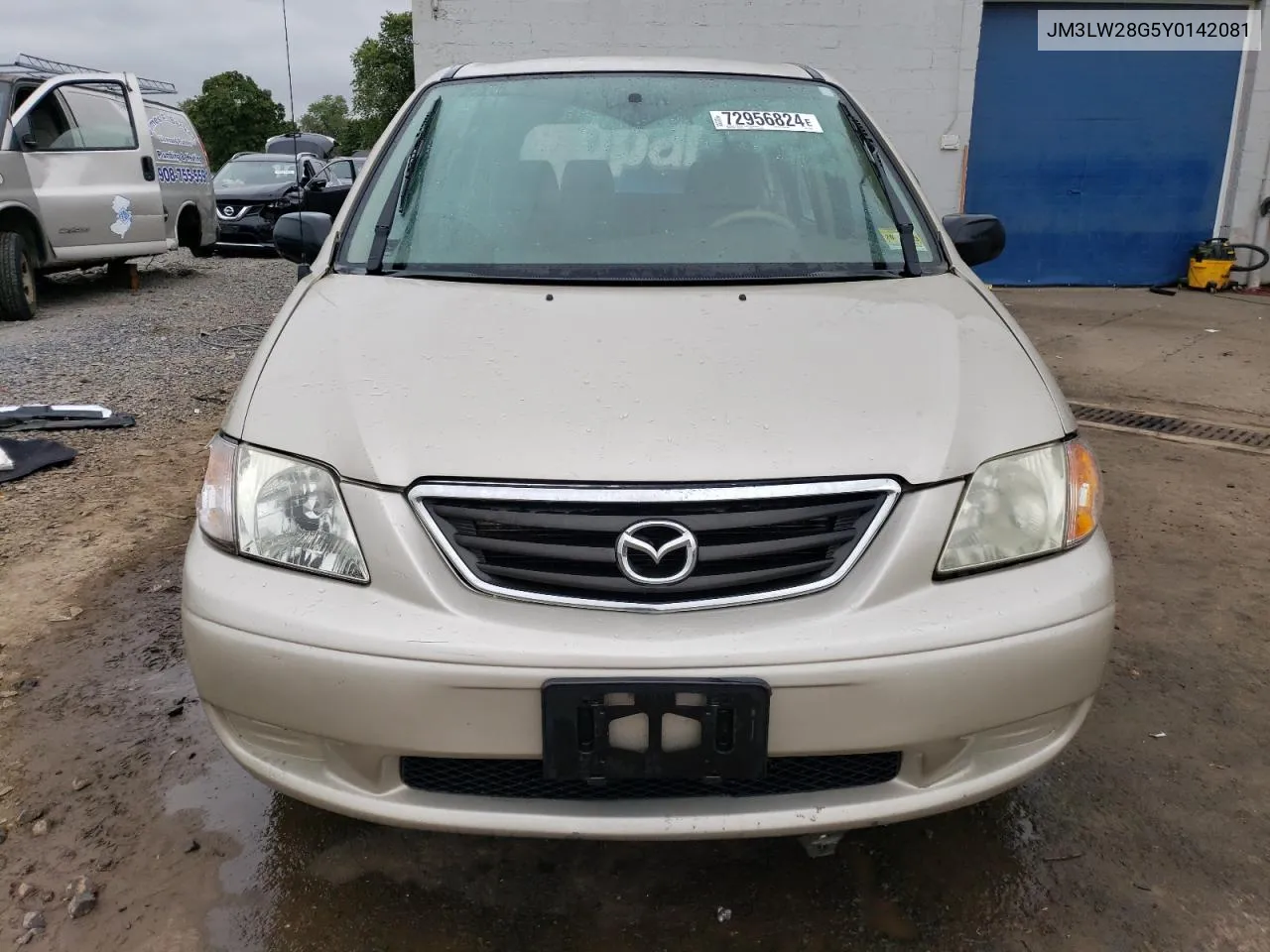 2000 Mazda Mpv Wagon VIN: JM3LW28G5Y0142081 Lot: 72956824