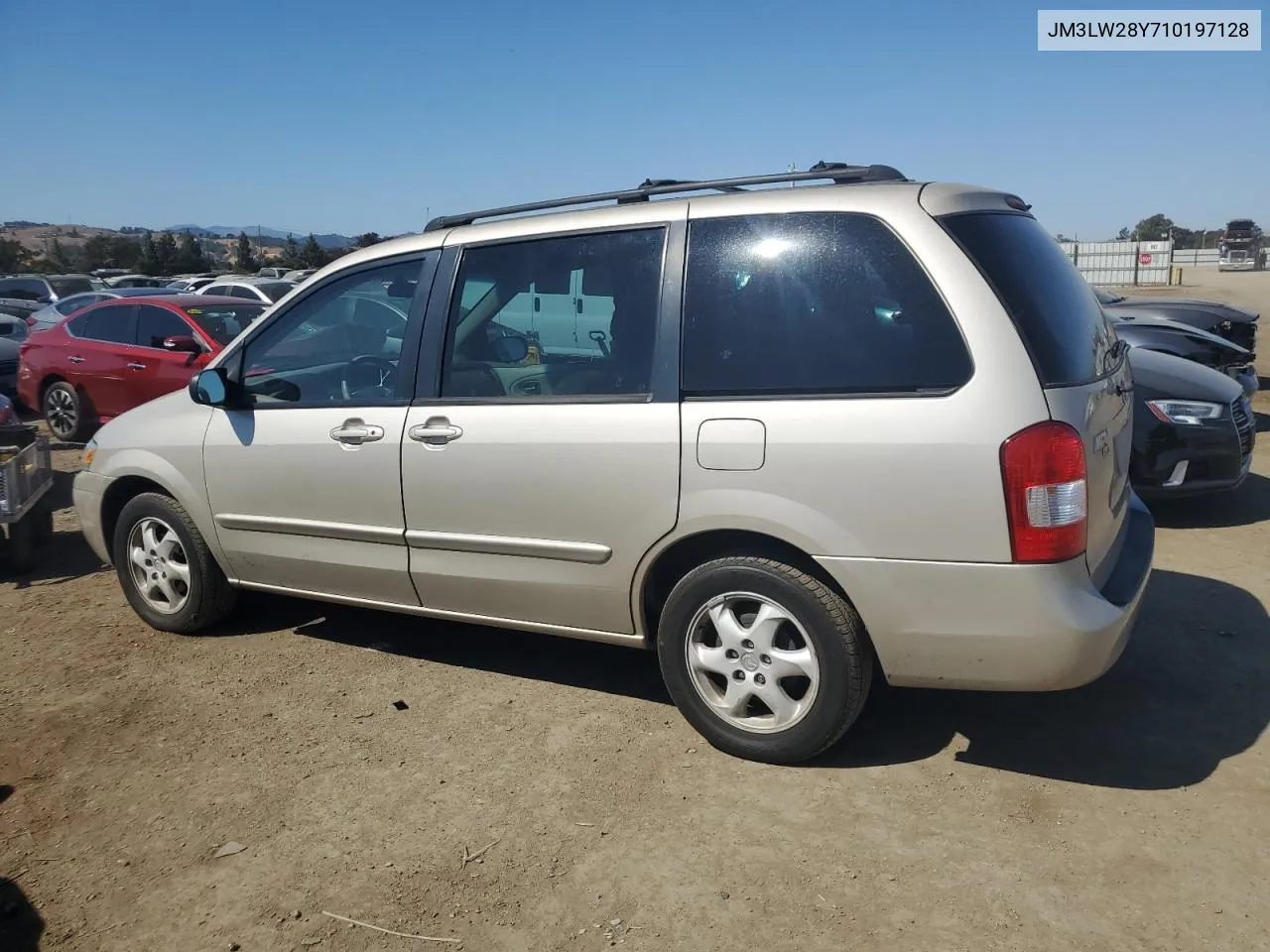 2001 Mazda Mpv Wagon VIN: JM3LW28Y710197128 Lot: 74005424