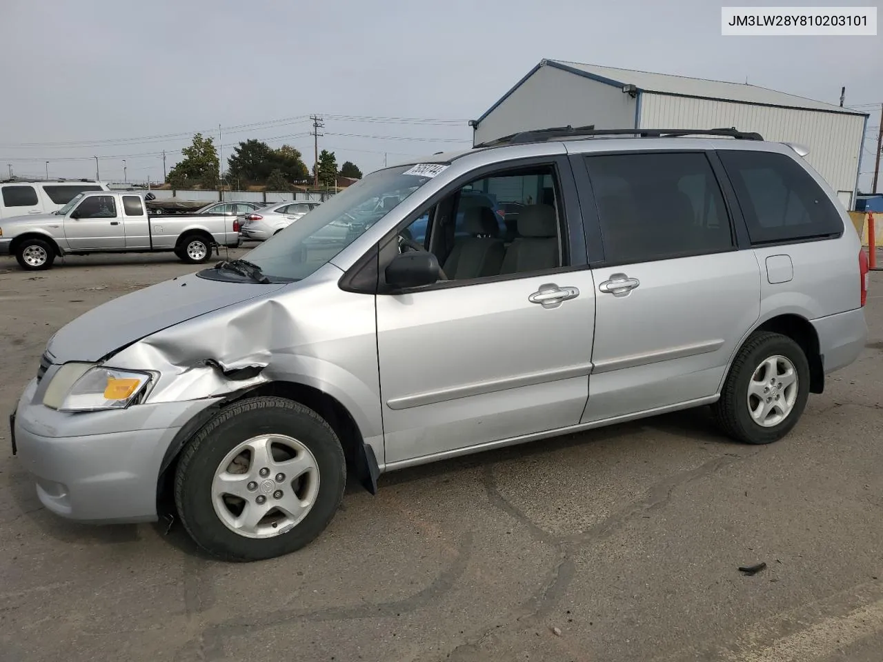 2001 Mazda Mpv Wagon VIN: JM3LW28Y810203101 Lot: 75053744