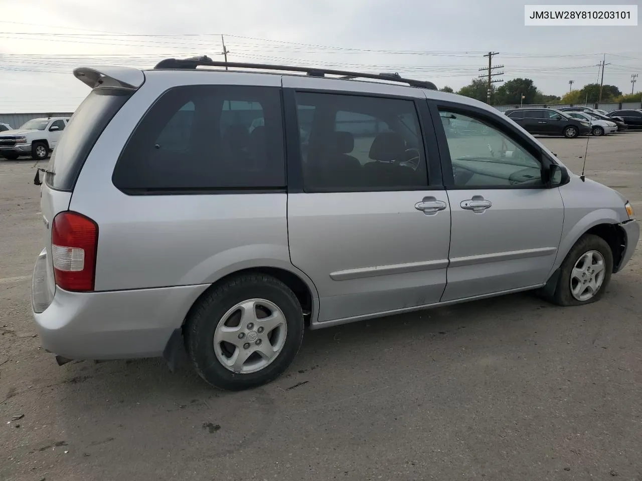 2001 Mazda Mpv Wagon VIN: JM3LW28Y810203101 Lot: 75053744