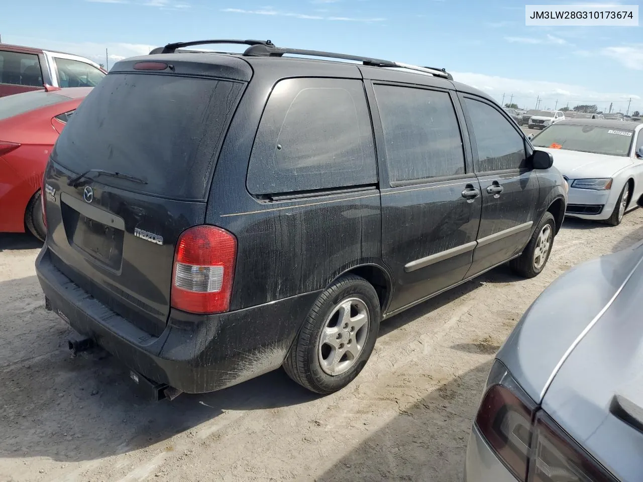 2001 Mazda Mpv Wagon VIN: JM3LW28G310173674 Lot: 75312034