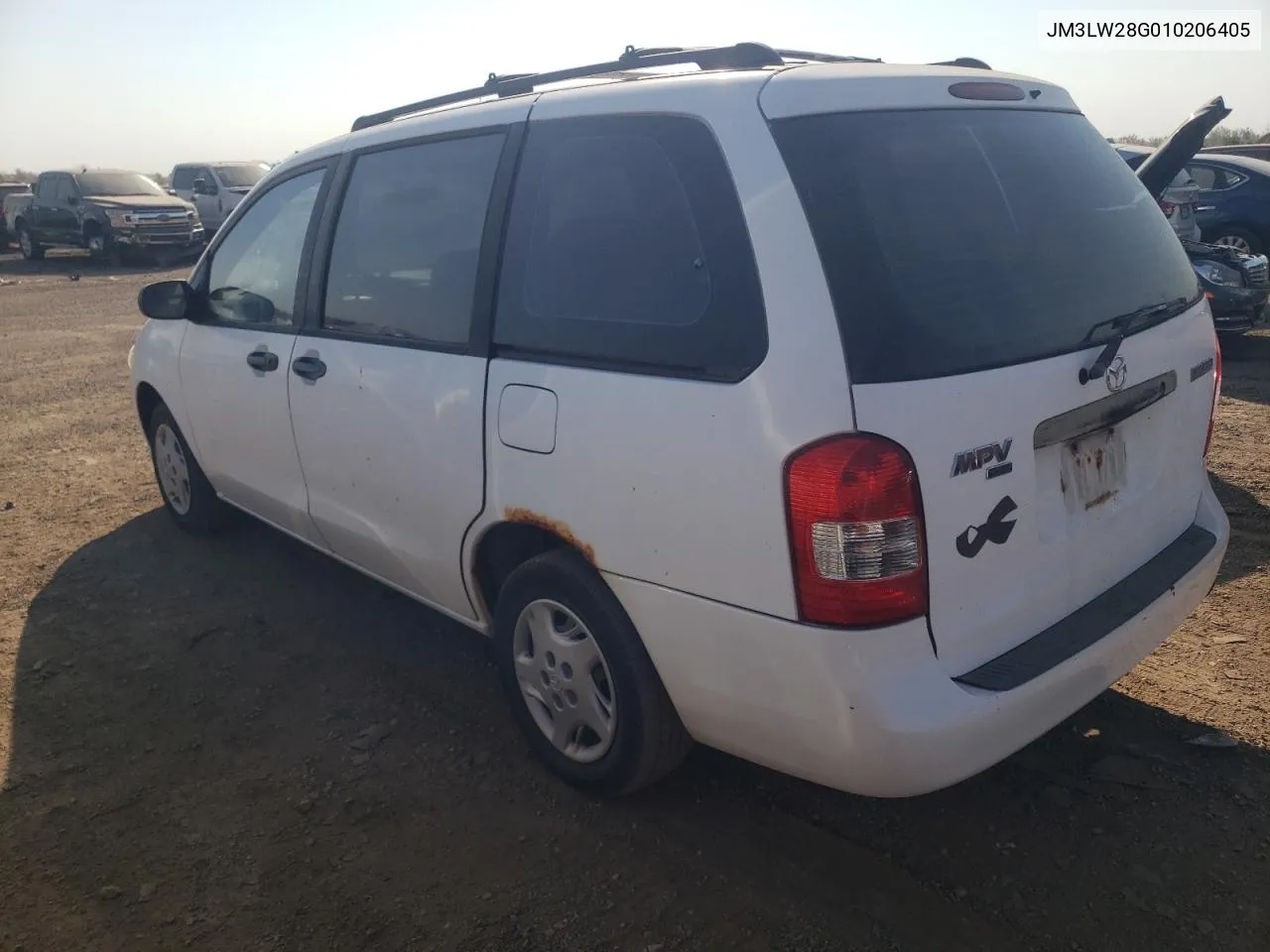 2001 Mazda Mpv Wagon VIN: JM3LW28G010206405 Lot: 75620144