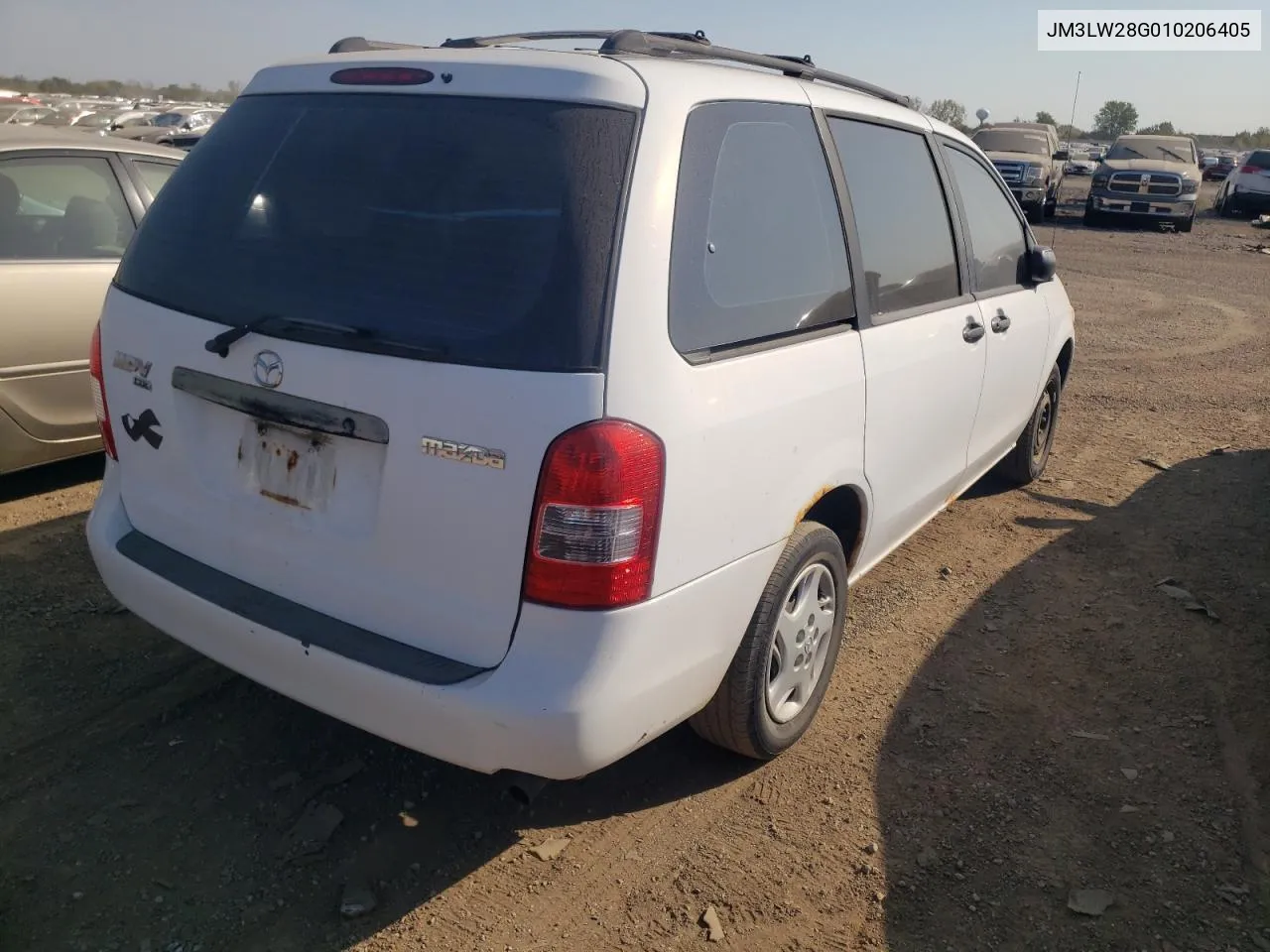 2001 Mazda Mpv Wagon VIN: JM3LW28G010206405 Lot: 75620144