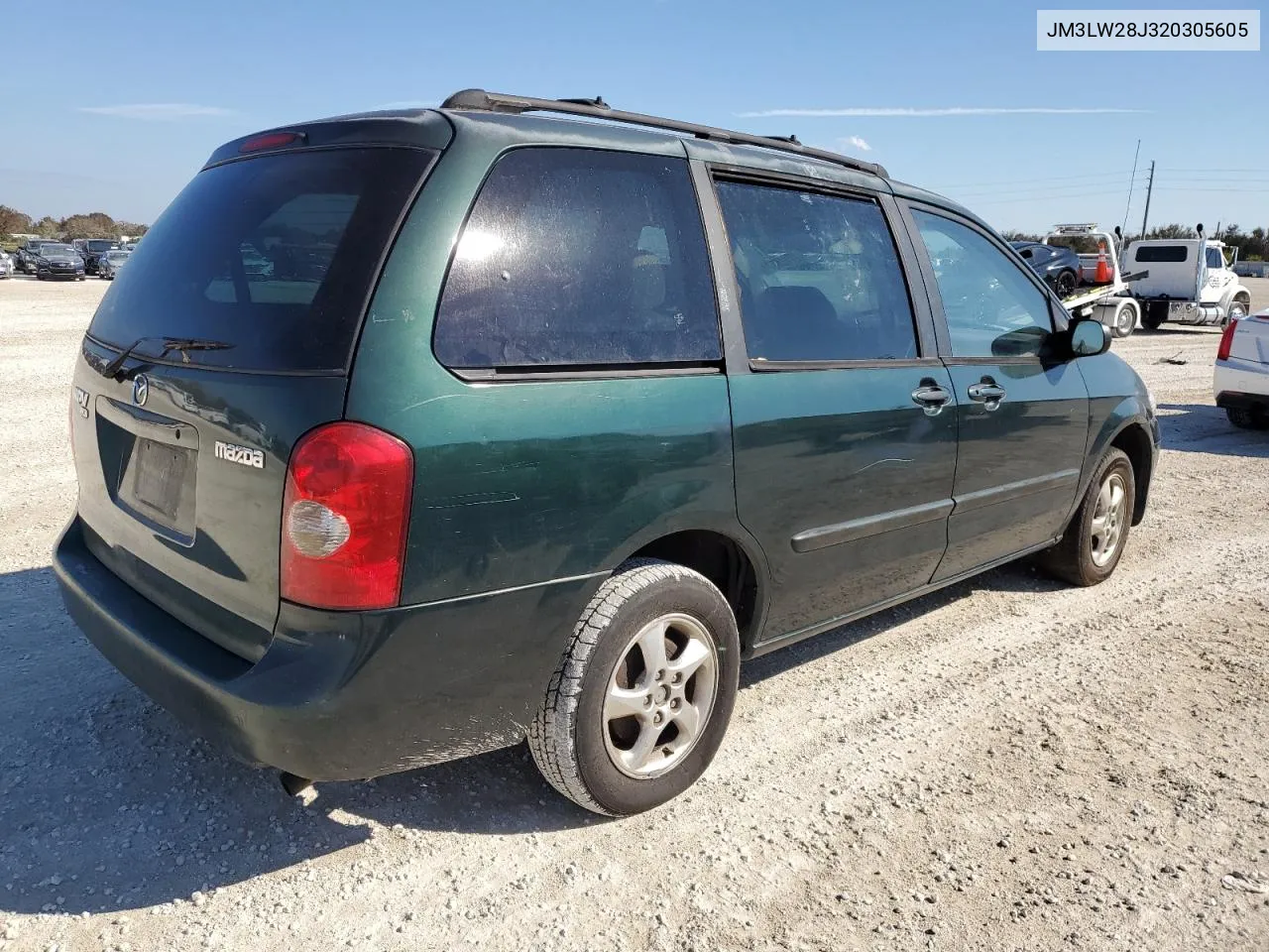 2002 Mazda Mpv Wagon VIN: JM3LW28J320305605 Lot: 77125874