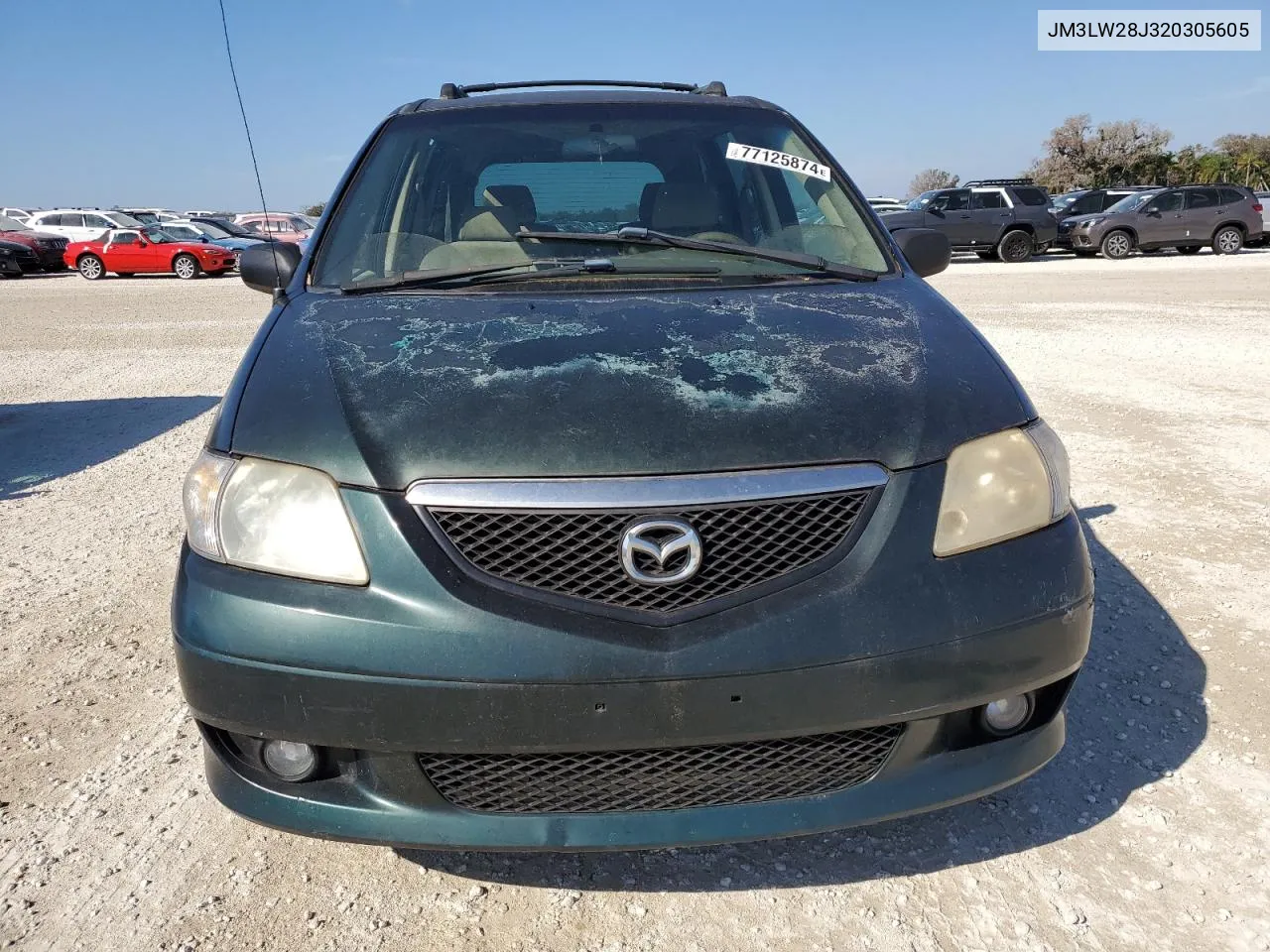 2002 Mazda Mpv Wagon VIN: JM3LW28J320305605 Lot: 77125874