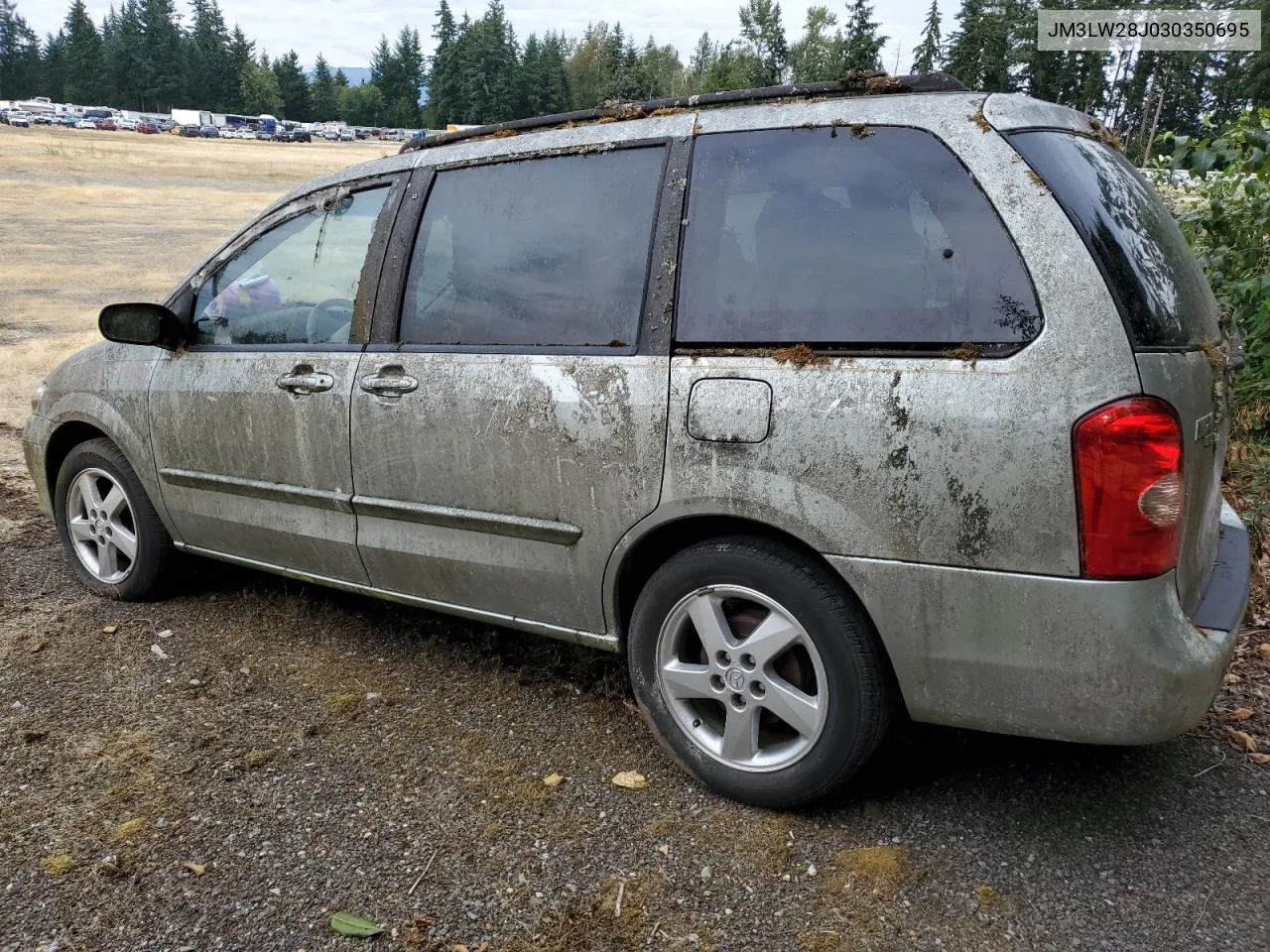 2003 Mazda Mpv Wagon VIN: JM3LW28J030350695 Lot: 68644034