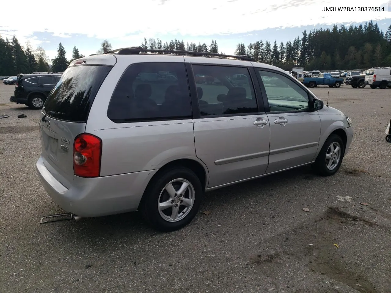 2003 Mazda Mpv Wagon VIN: JM3LW28A130376514 Lot: 73960814