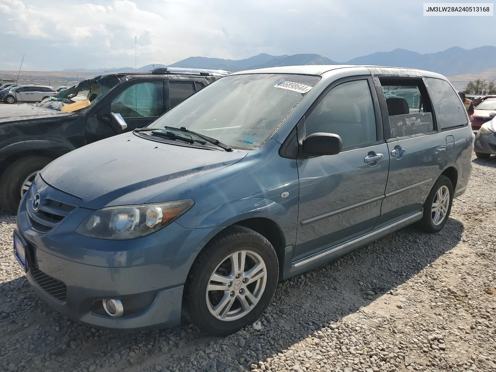 2004 Mazda Mpv Wagon VIN: JM3LW28A240513168 Lot: 66898644