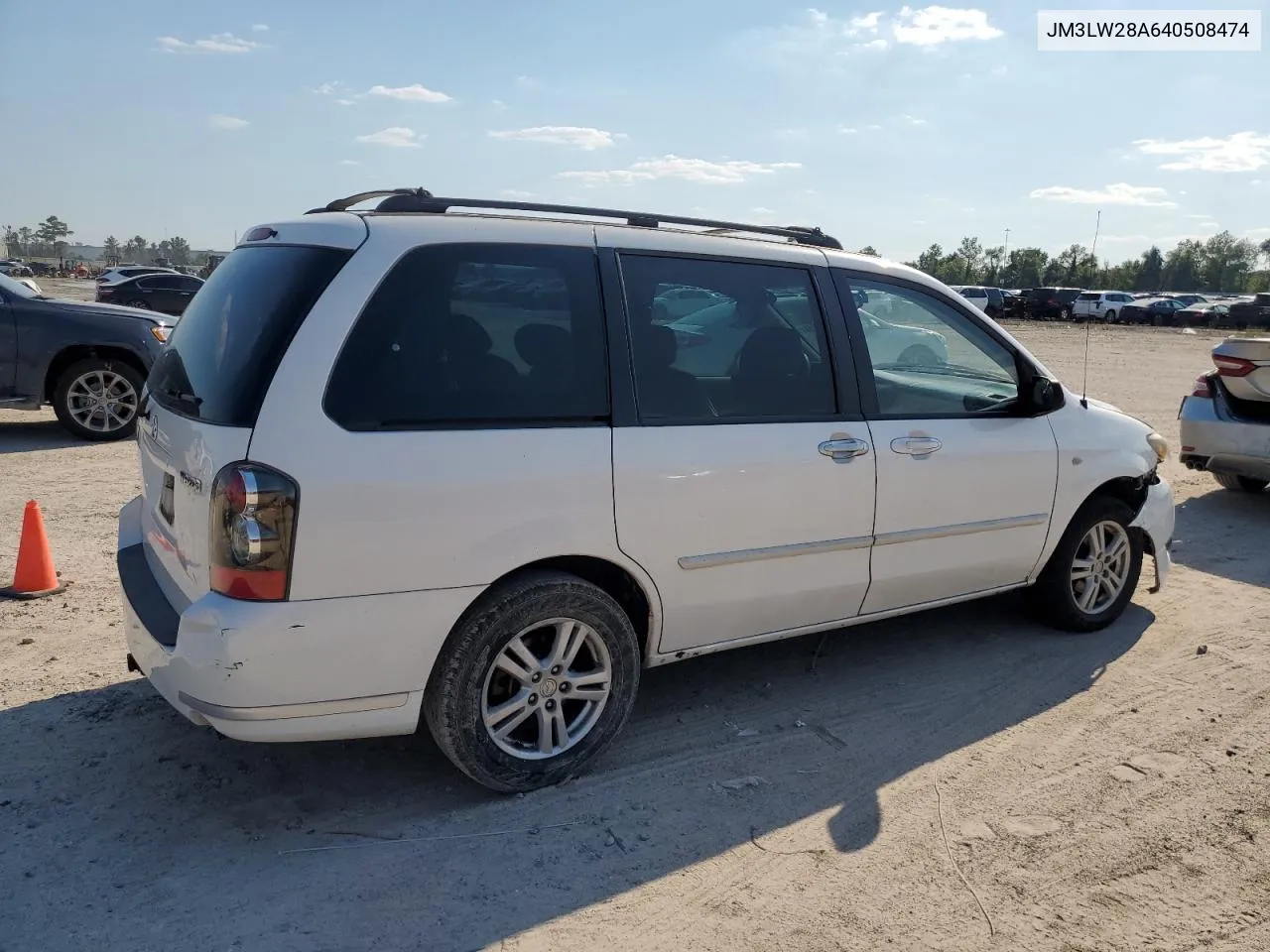 2004 Mazda Mpv Wagon VIN: JM3LW28A640508474 Lot: 73428714