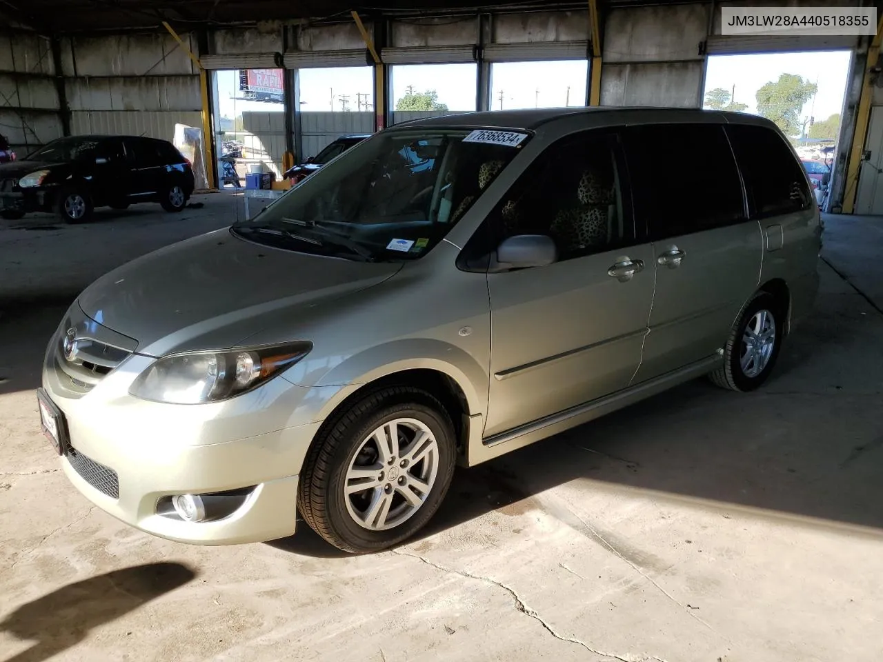 2004 Mazda Mpv Wagon VIN: JM3LW28A440518355 Lot: 76368534