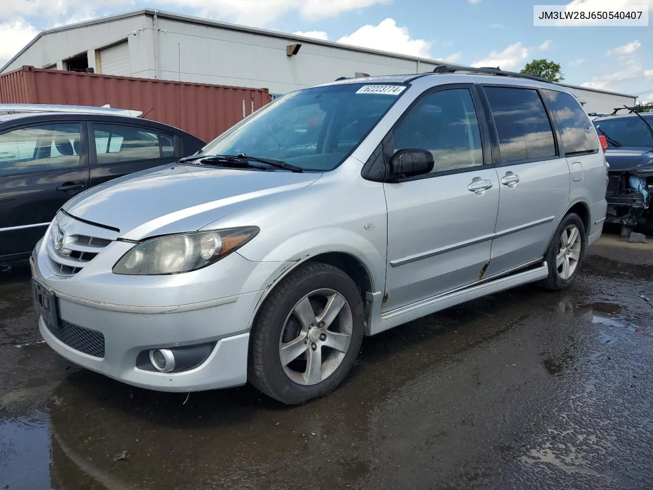 2005 Mazda Mpv Wagon VIN: JM3LW28J650540407 Lot: 62223774