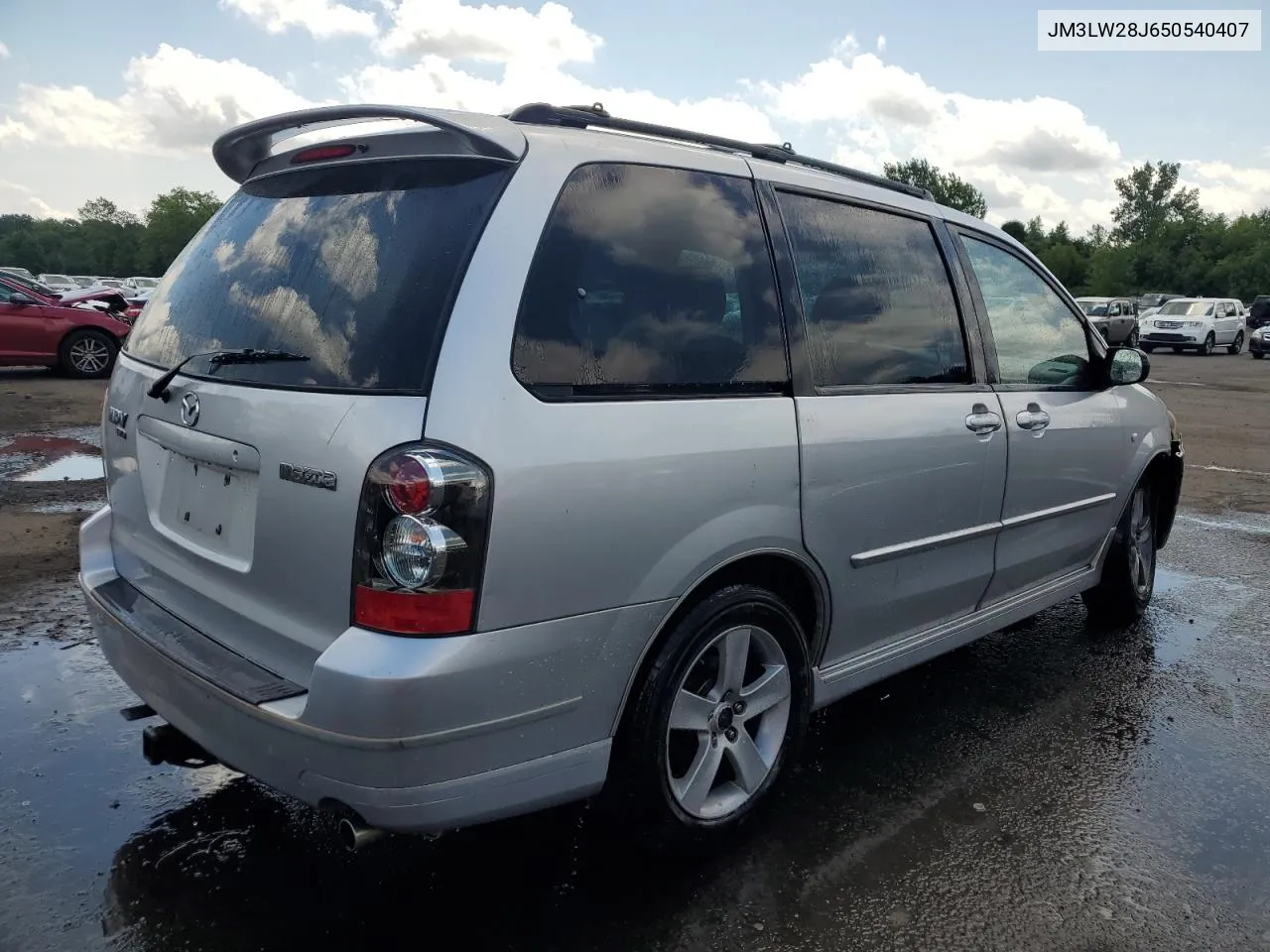 2005 Mazda Mpv Wagon VIN: JM3LW28J650540407 Lot: 62223774