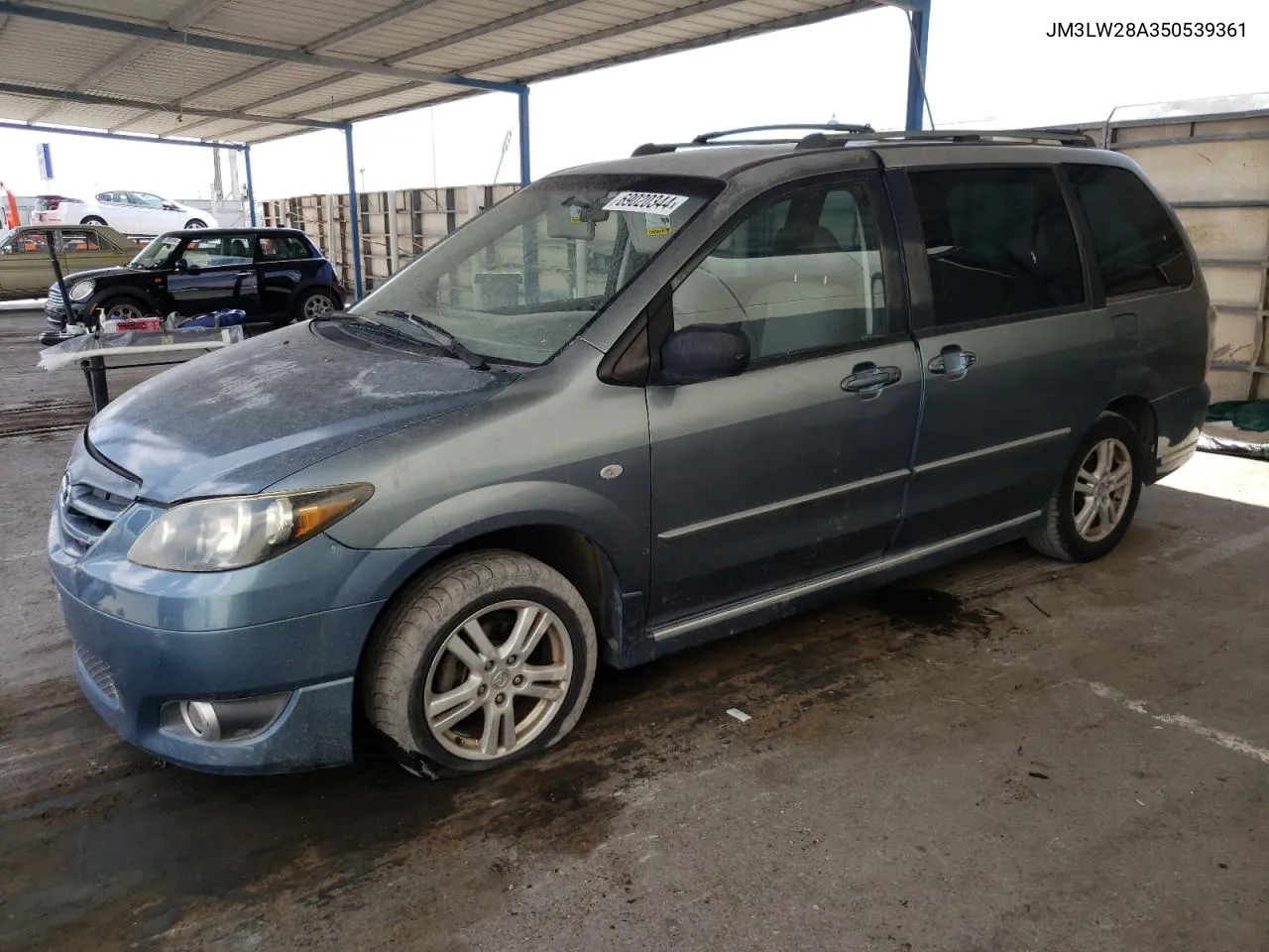 2005 Mazda Mpv Wagon VIN: JM3LW28A350539361 Lot: 69020344