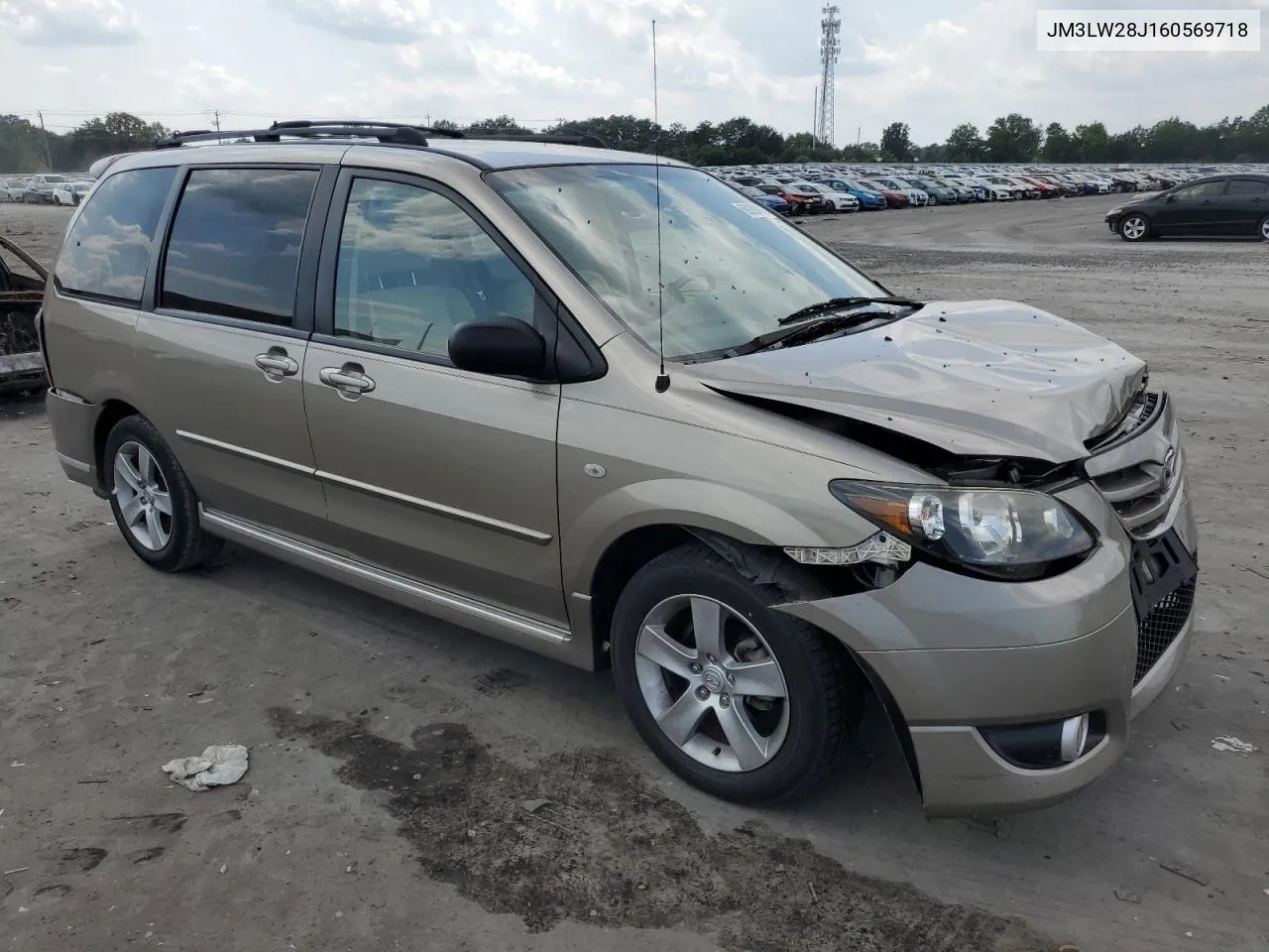 2006 Mazda Mpv Wagon VIN: JM3LW28J160569718 Lot: 69294104