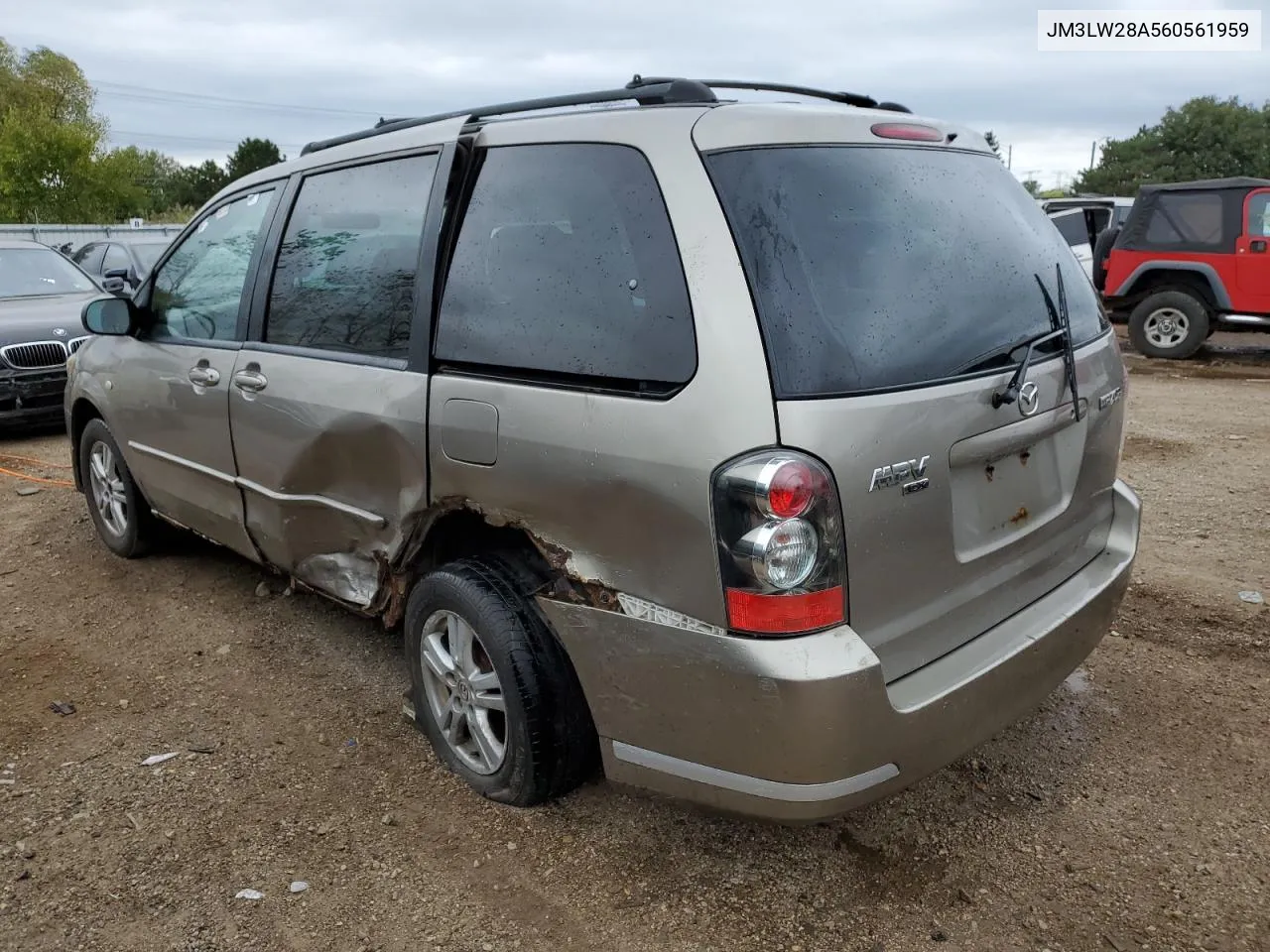 2006 Mazda Mpv Wagon VIN: JM3LW28A560561959 Lot: 72712144