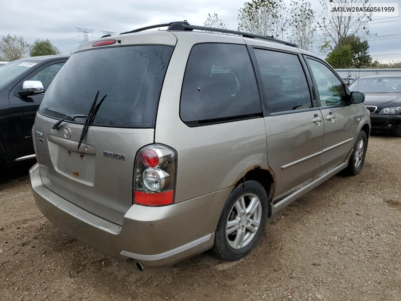 2006 Mazda Mpv Wagon VIN: JM3LW28A560561959 Lot: 72712144