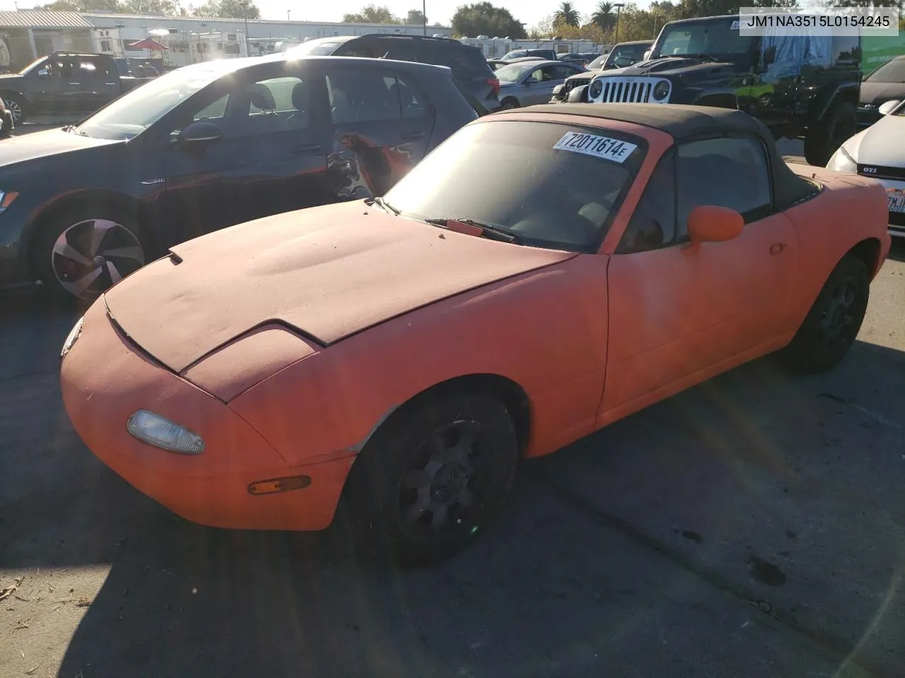 1990 Mazda Mx-5 Miata VIN: JM1NA3515L0154245 Lot: 72011614