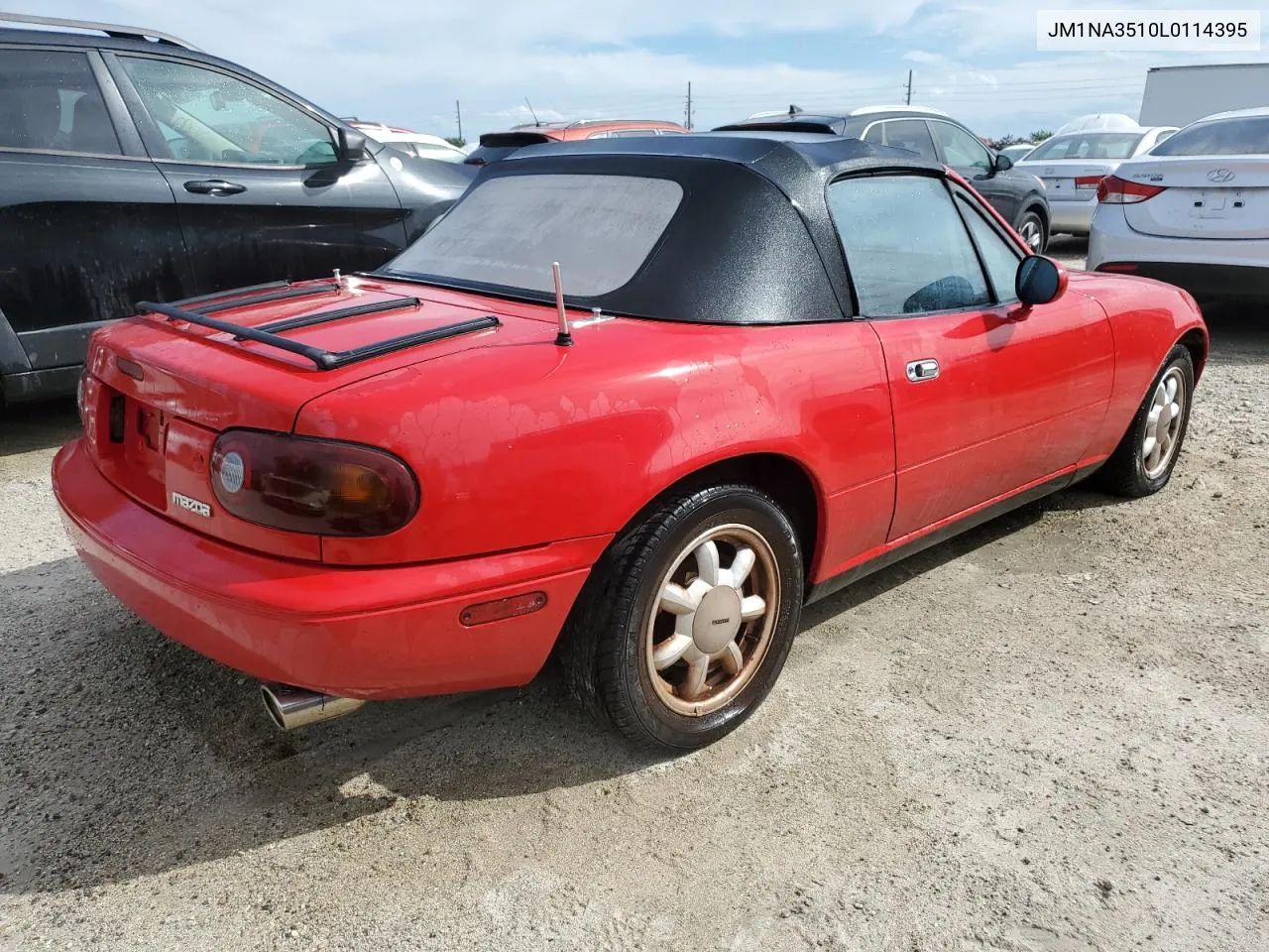 1990 Mazda Mx-5 Miata VIN: JM1NA3510L0114395 Lot: 75009414