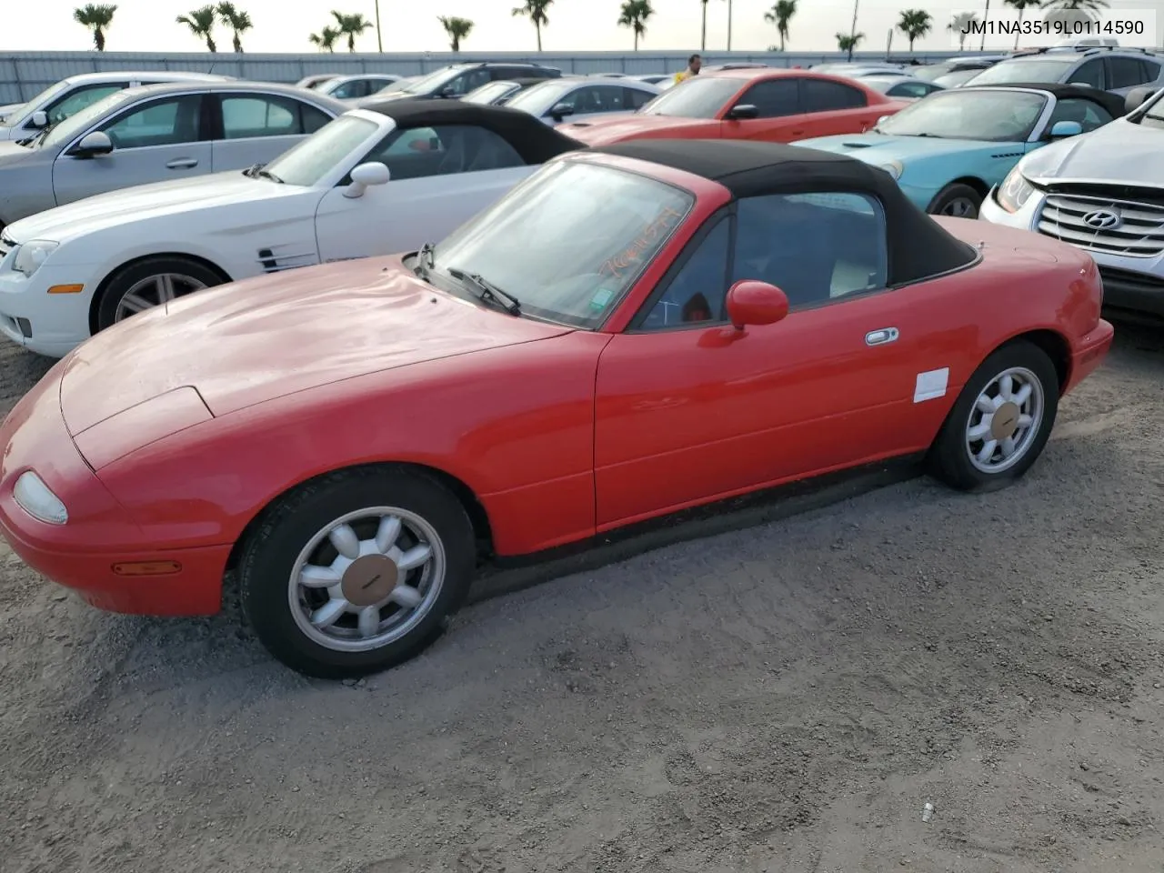 1990 Mazda Mx-5 Miata VIN: JM1NA3519L0114590 Lot: 76611574