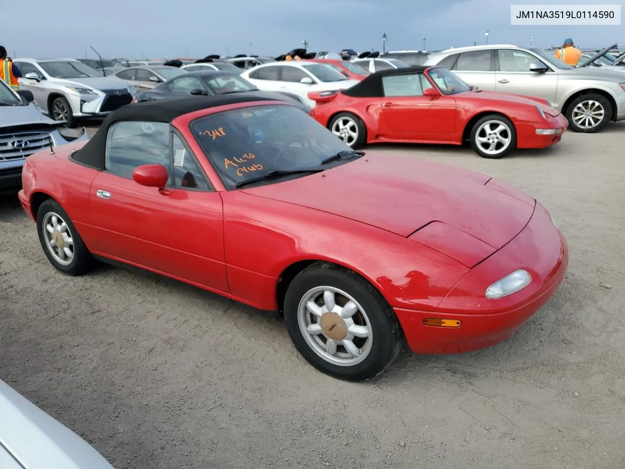 1990 Mazda Mx-5 Miata VIN: JM1NA3519L0114590 Lot: 76611574