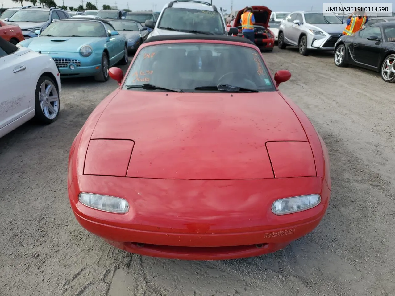 1990 Mazda Mx-5 Miata VIN: JM1NA3519L0114590 Lot: 76611574