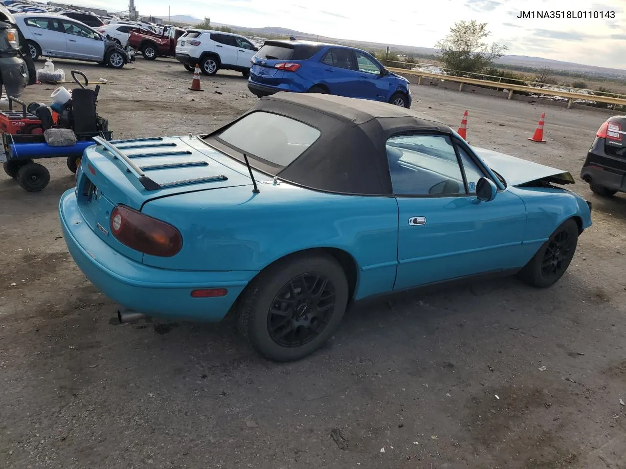 1990 Mazda Mx-5 Miata VIN: JM1NA3518L0110143 Lot: 77484754