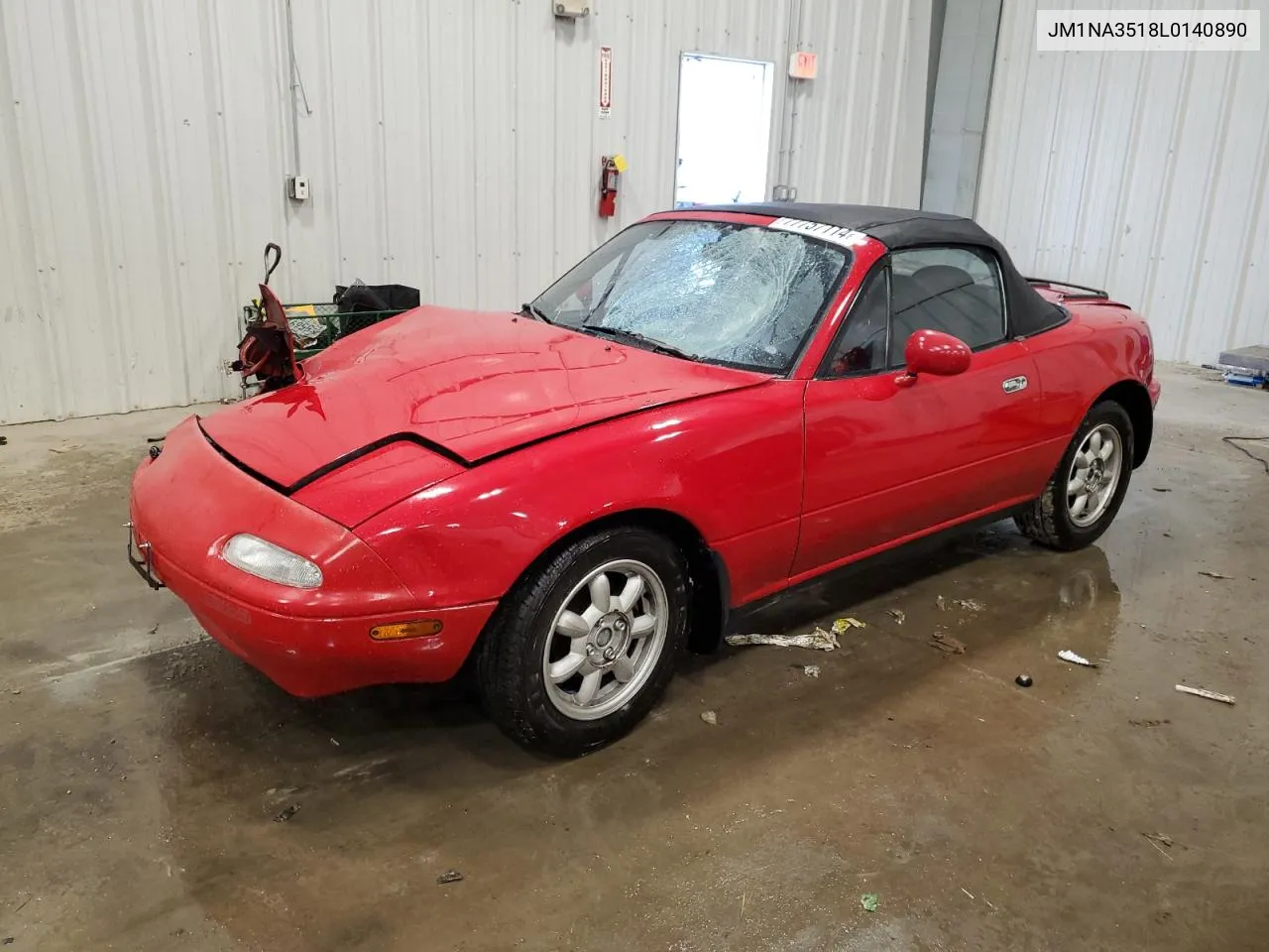 1990 Mazda Mx-5 Miata VIN: JM1NA3518L0140890 Lot: 77757114