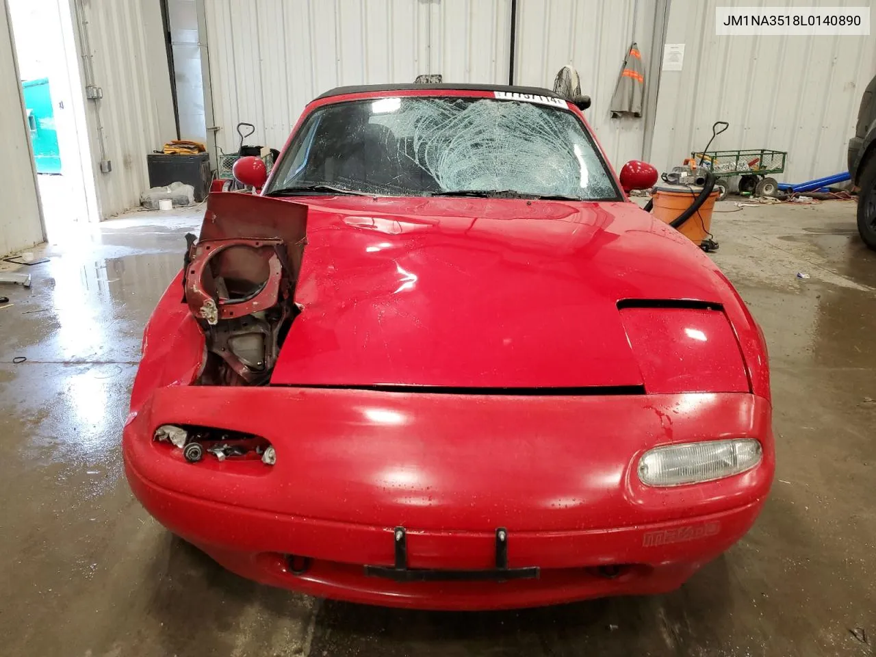 1990 Mazda Mx-5 Miata VIN: JM1NA3518L0140890 Lot: 77757114