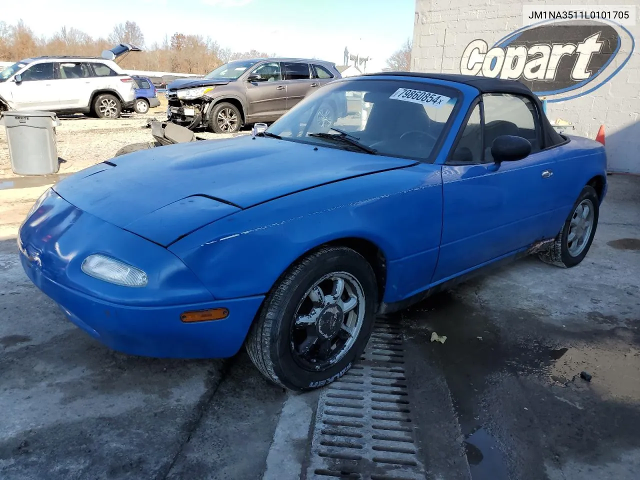 1990 Mazda Mx-5 Miata VIN: JM1NA3511L0101705 Lot: 79860854