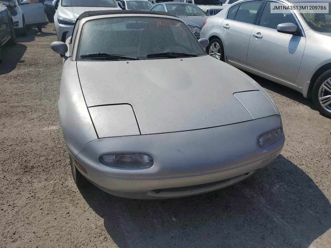 1991 Mazda Mx-5 Miata VIN: JM1NA3513M1209786 Lot: 76370674