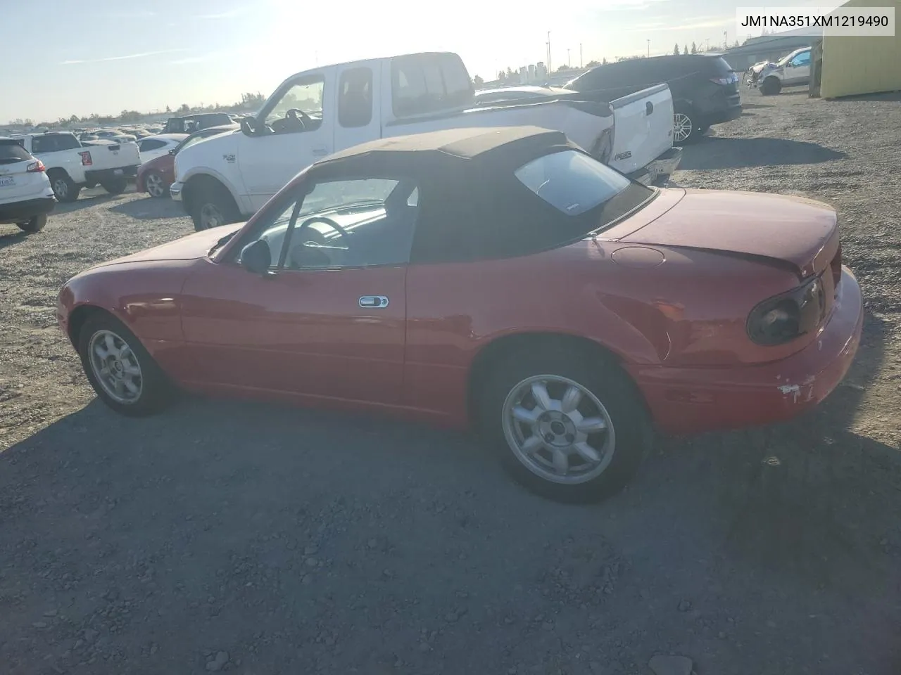 1991 Mazda Mx-5 Miata VIN: JM1NA351XM1219490 Lot: 76734614