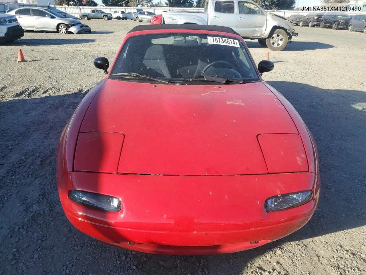 1991 Mazda Mx-5 Miata VIN: JM1NA351XM1219490 Lot: 76734614