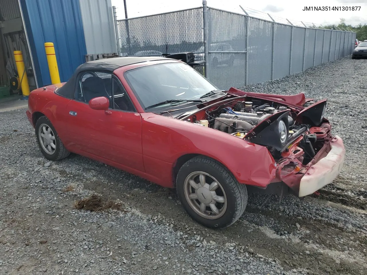 1992 Mazda Mx-5 Miata VIN: JM1NA3514N1301877 Lot: 62604124