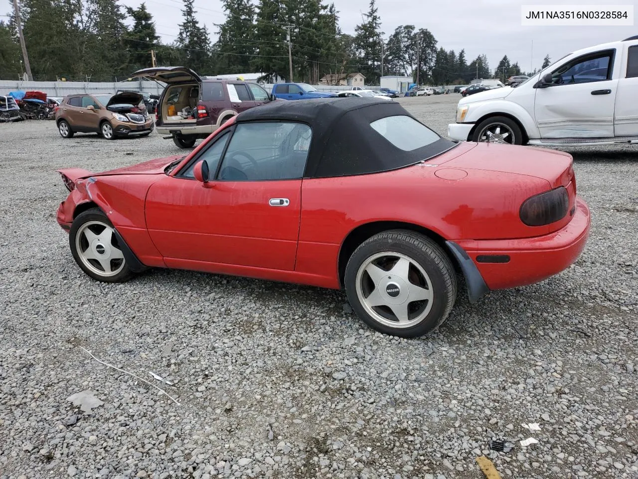 1992 Mazda Mx-5 Miata VIN: JM1NA3516N0328584 Lot: 71453124