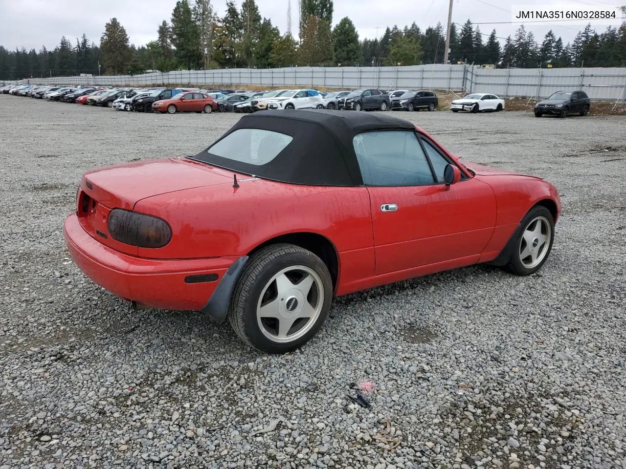 1992 Mazda Mx-5 Miata VIN: JM1NA3516N0328584 Lot: 71453124