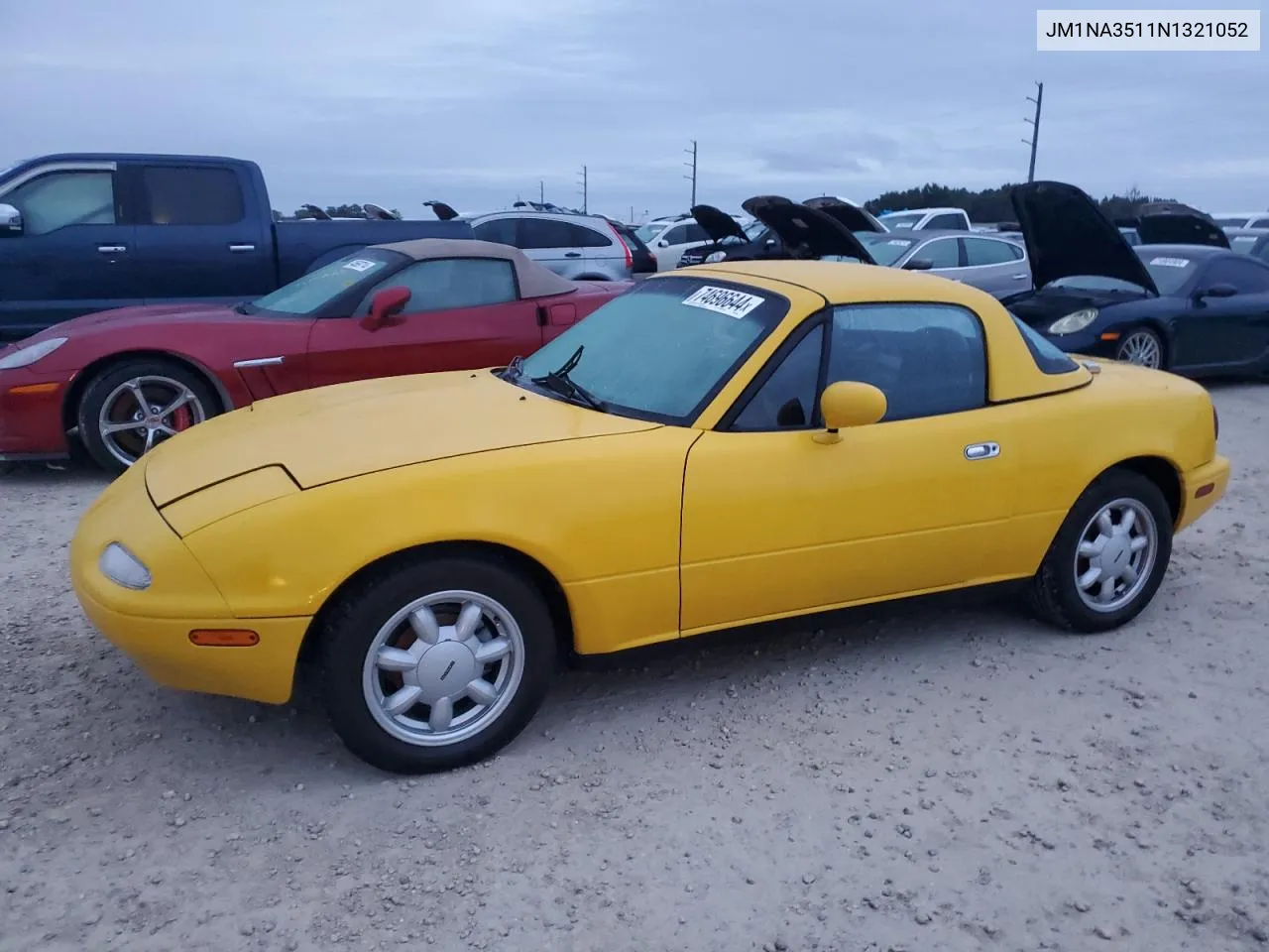 1992 Mazda Mx-5 Miata VIN: JM1NA3511N1321052 Lot: 74696644