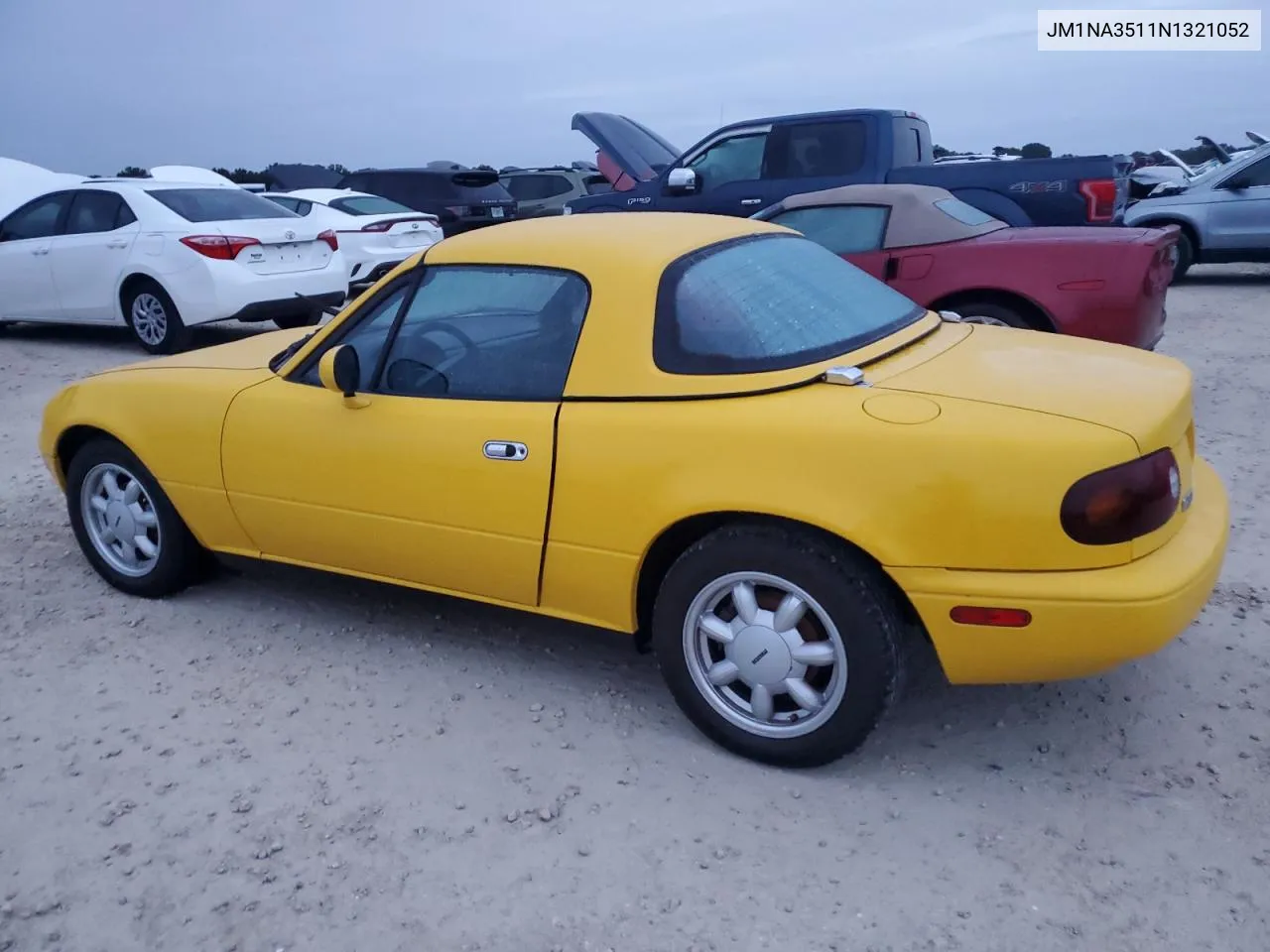 1992 Mazda Mx-5 Miata VIN: JM1NA3511N1321052 Lot: 74696644