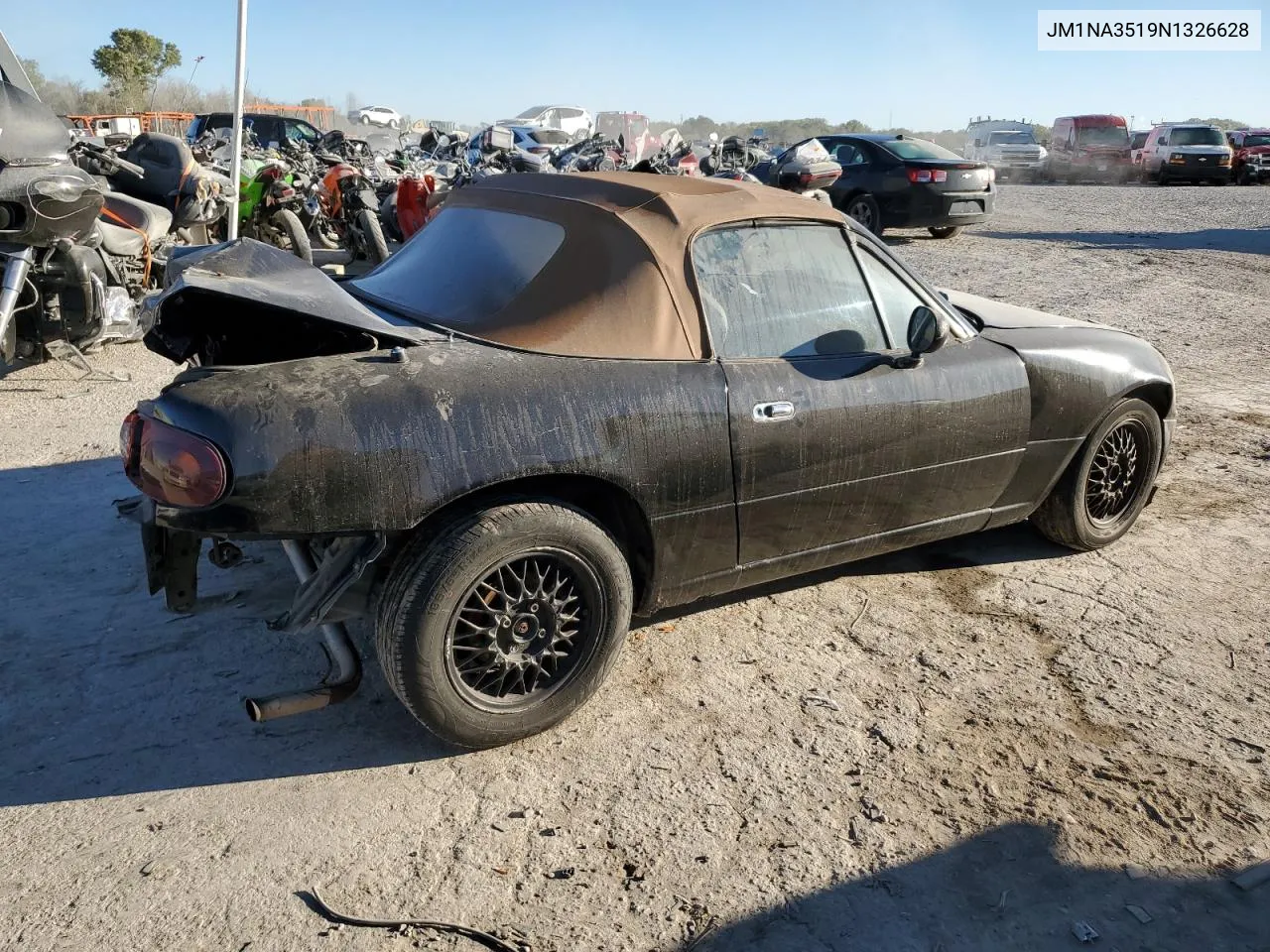 1992 Mazda Mx-5 Miata VIN: JM1NA3519N1326628 Lot: 76041914