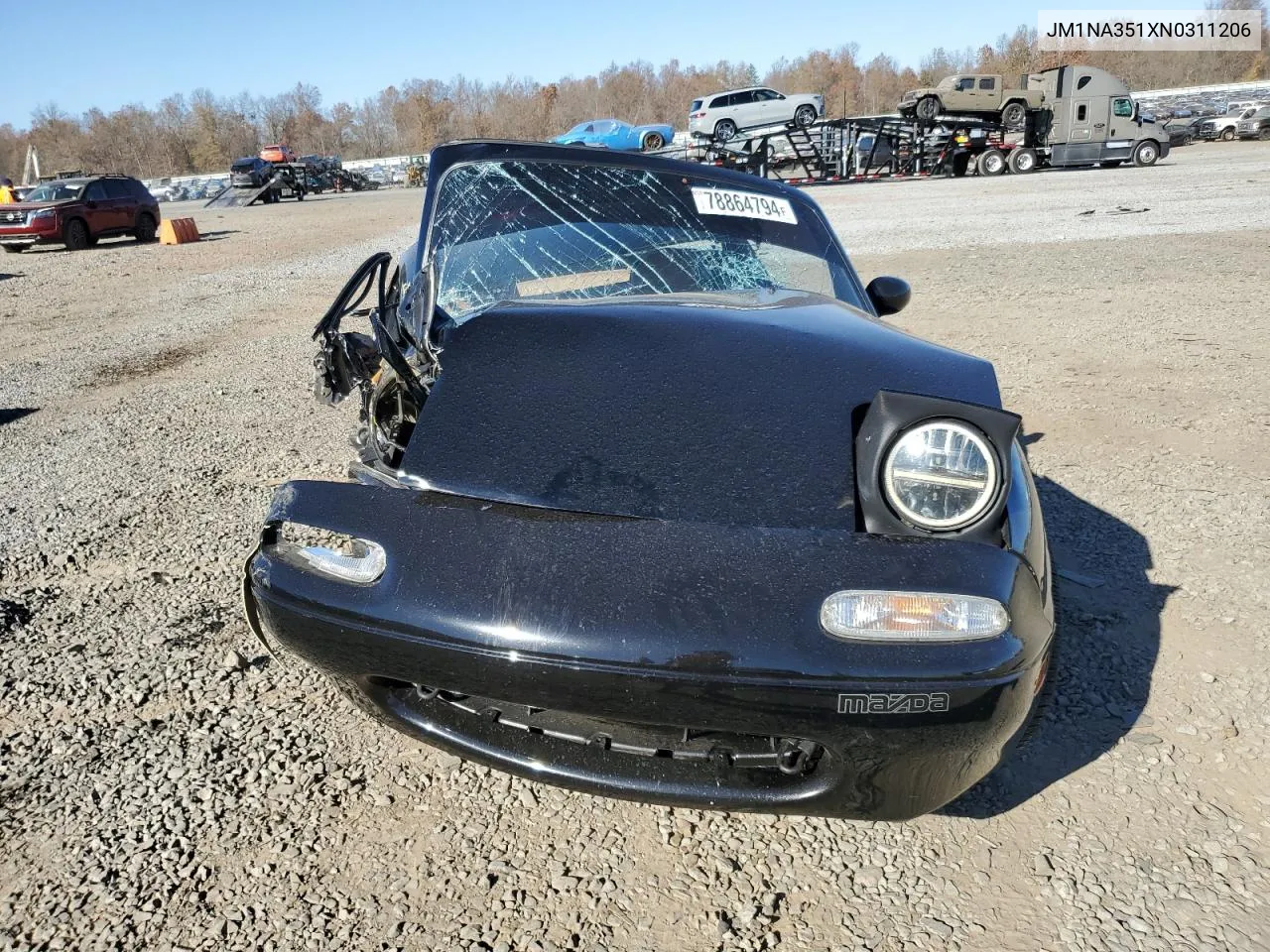 1992 Mazda Mx-5 Miata VIN: JM1NA351XN0311206 Lot: 78864794